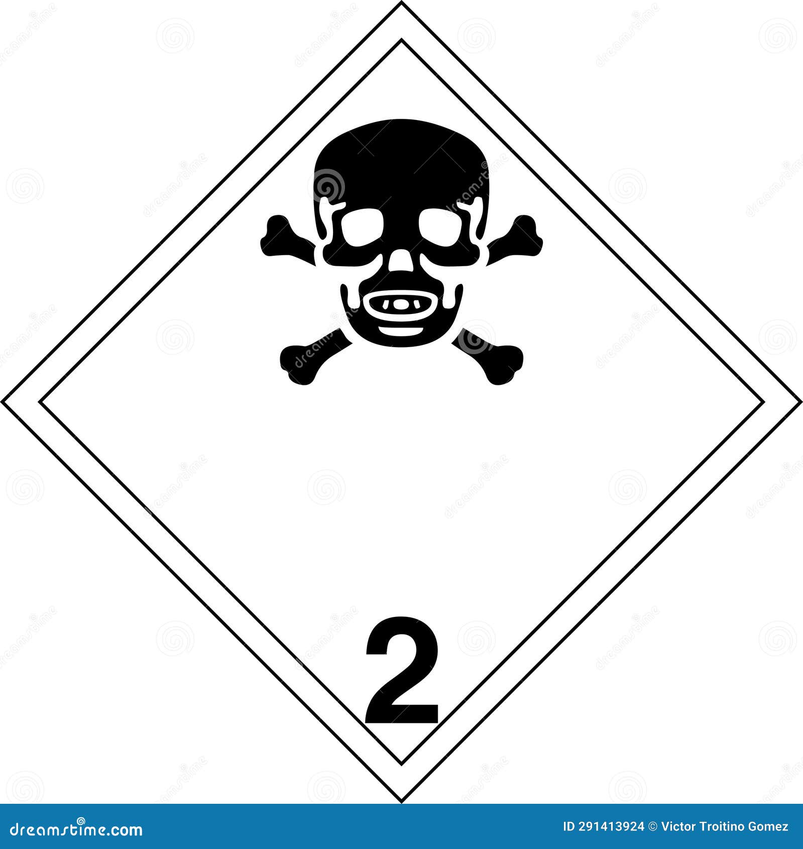 rhombus signs of clp, dangerous goods