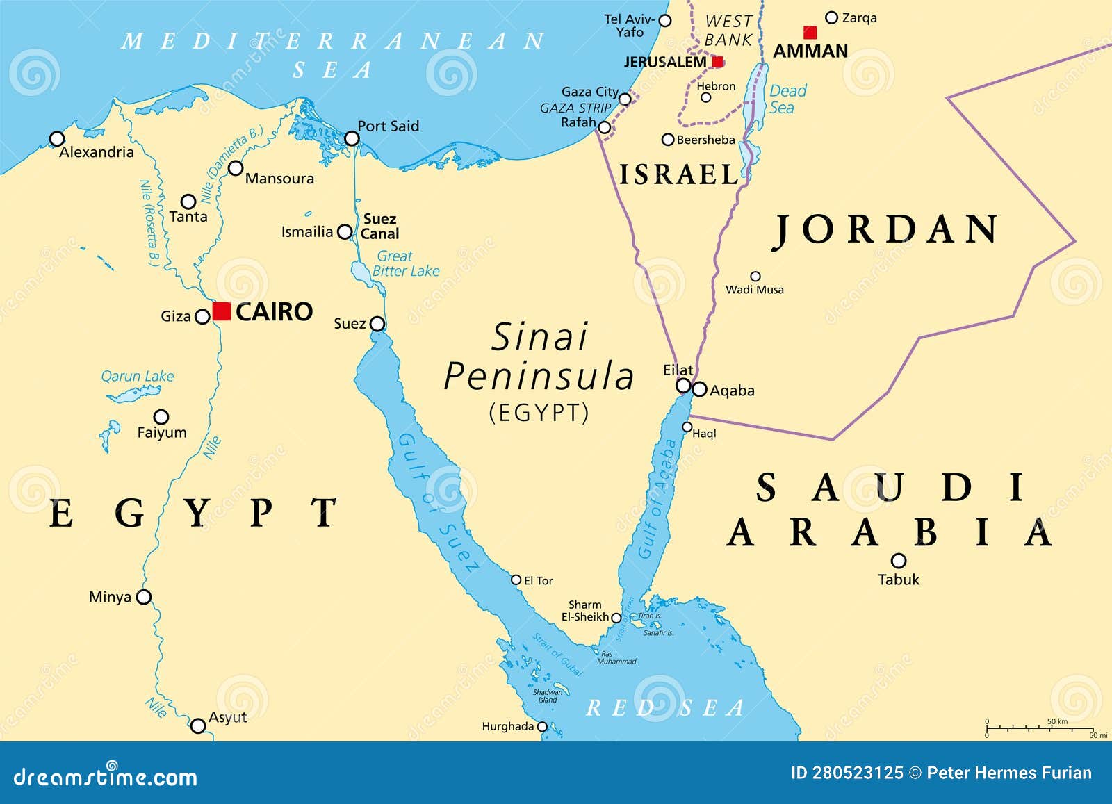 Israel, Jordan and Cairo - Middle East and Africa