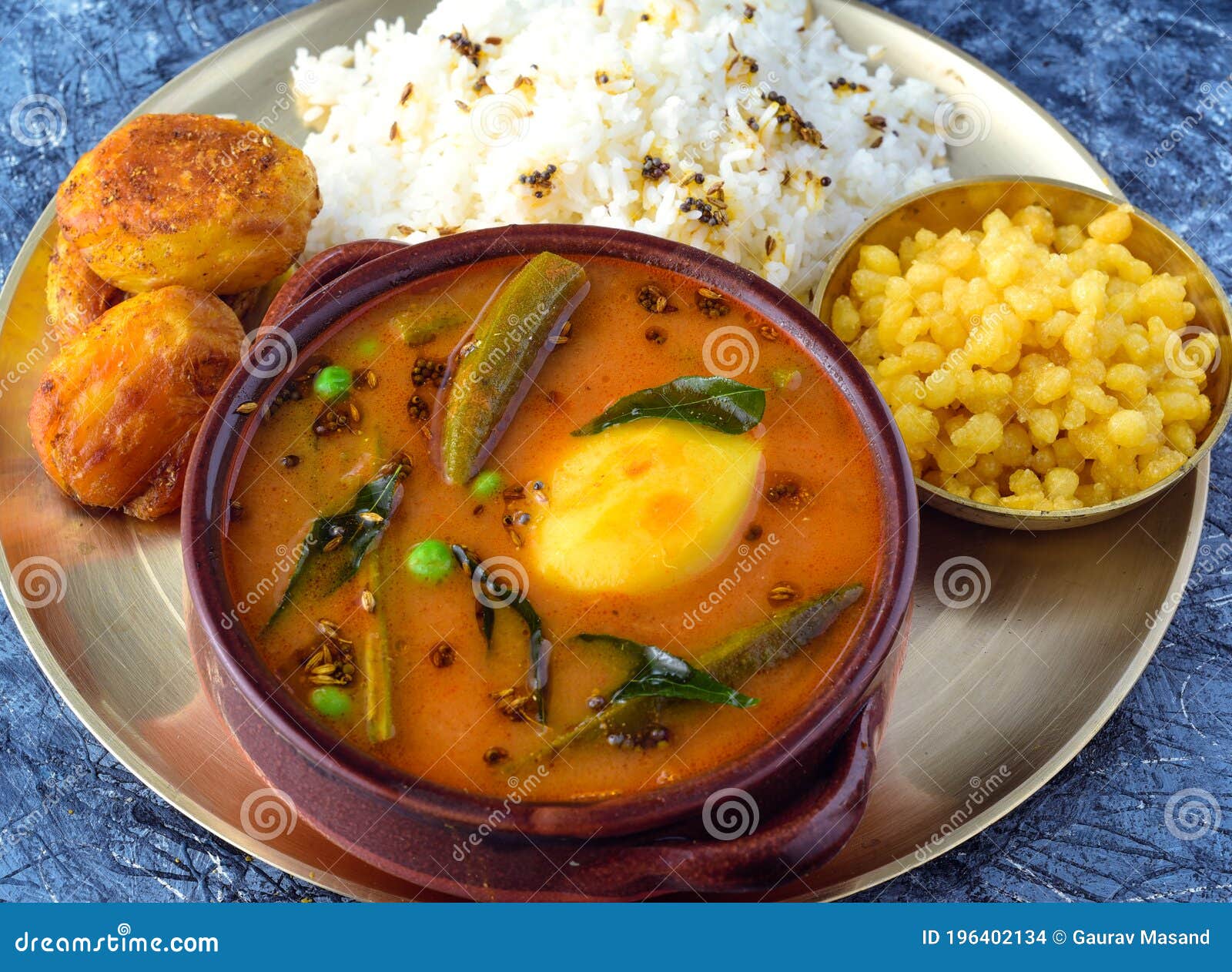 Sindhi Traditional Meal - Kadhi Chawal Boondi and Aloo Tuk Stock Photo - Image of masala, glutenfree: 196402134 Sindhi Traditional Meal - Kadhi Chawal Boondi and Aloo Tuk Stock Photo - Image of masala, glutenfree: 196402134