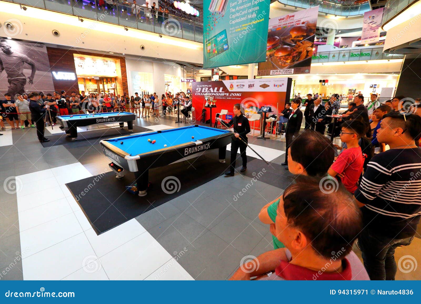 Singapore Billiards Competition Editorial Photo Image of