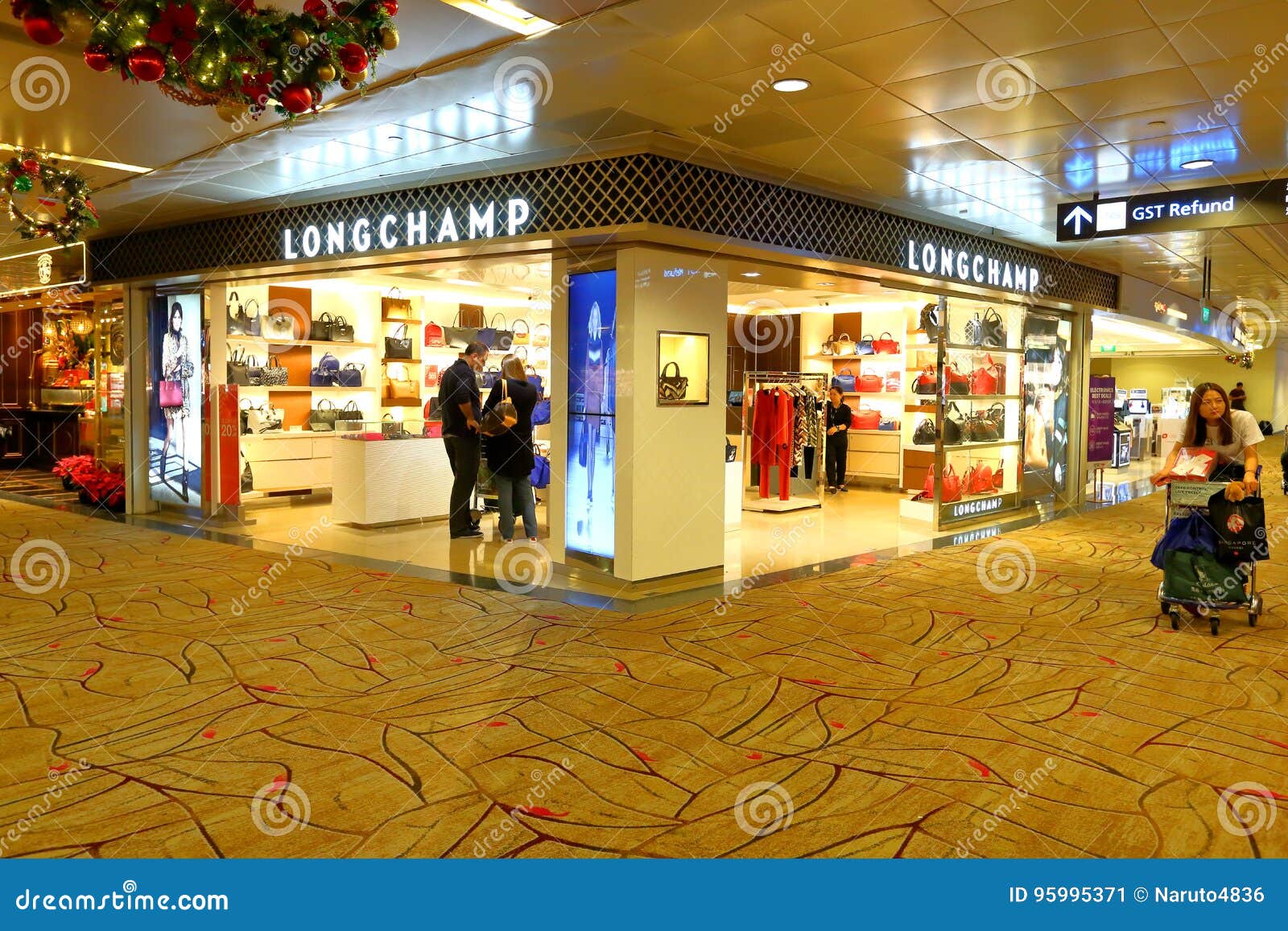 Changi Airport LongChamp Shop Editorial 