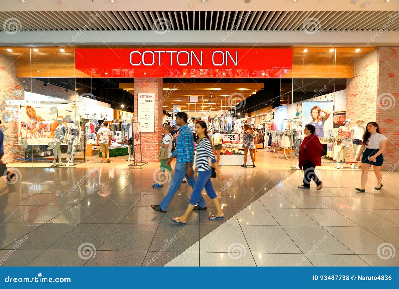 Singapore Cotton on editorial stock photo. Image of boutique 93487738