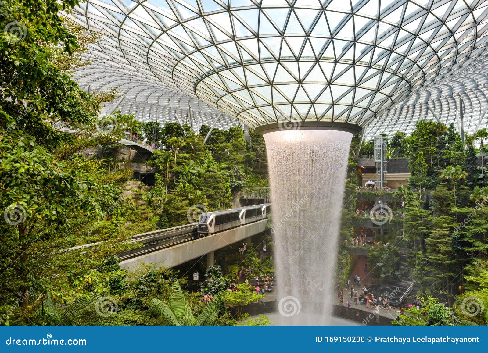 Jewel Changi Indoor Waterfall Singapore Changi Airpor - vrogue.co