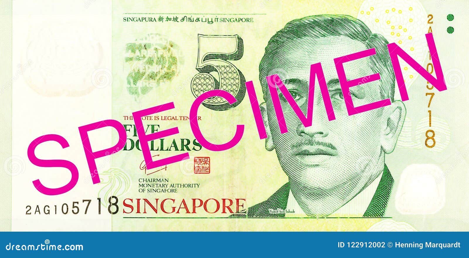 5 Singapore Dollar Bank Note Obverse Stock Photo Image Of Market 5-dollars-singapore-numista