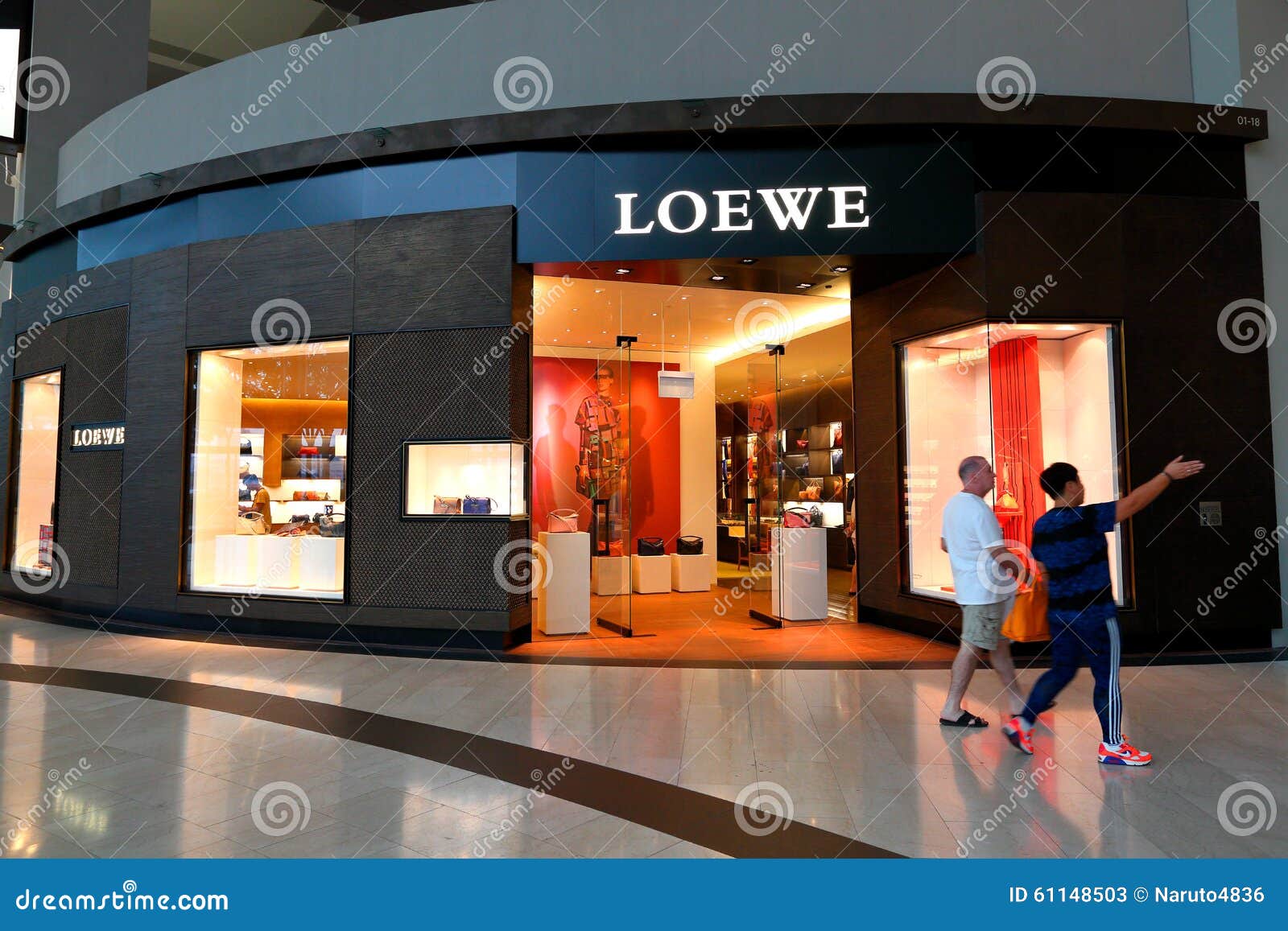 Singapore:Loewe editorial stock photo. Image of nnspanish - 61148503