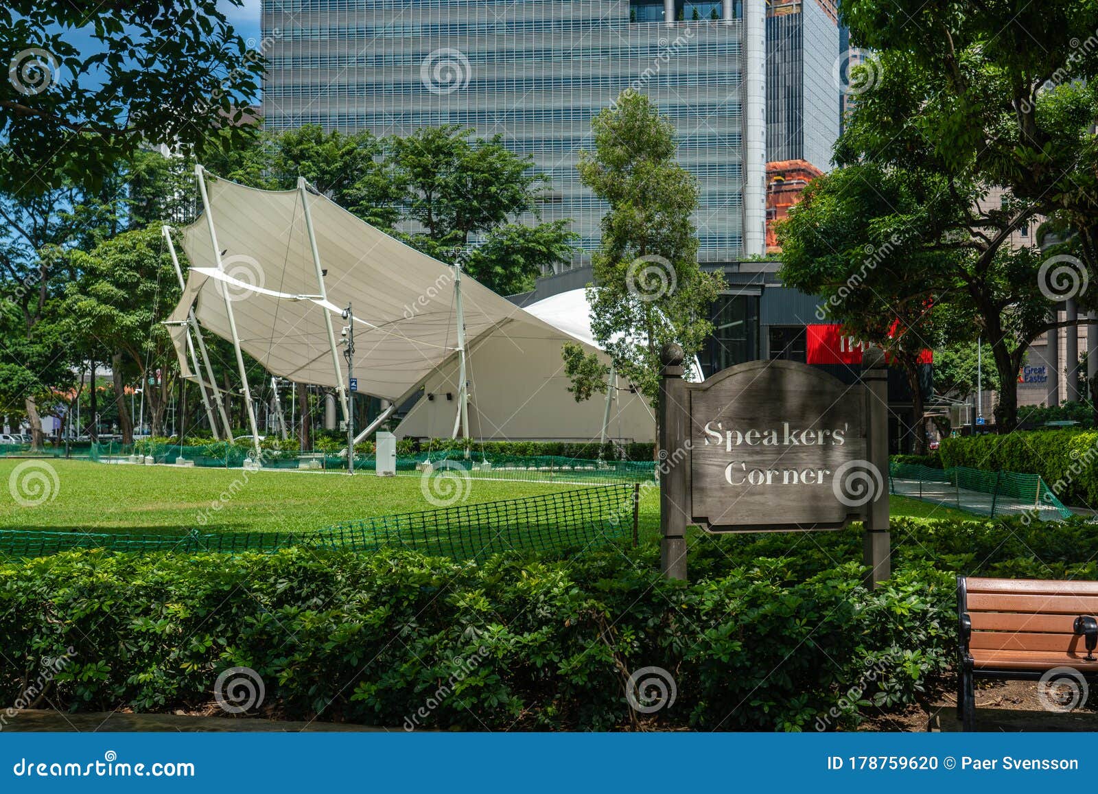 Speakers Corner in Singapore Editorial Image Image of space, park