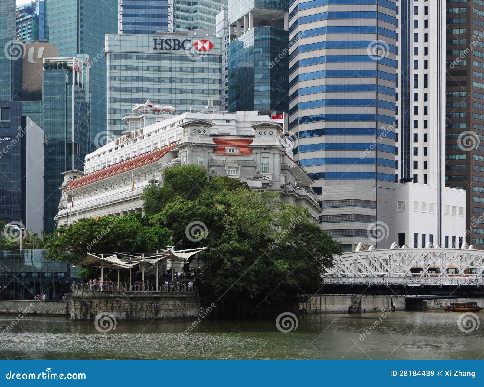 Singapore Modern Buildings editorial stock image. Image of landmark