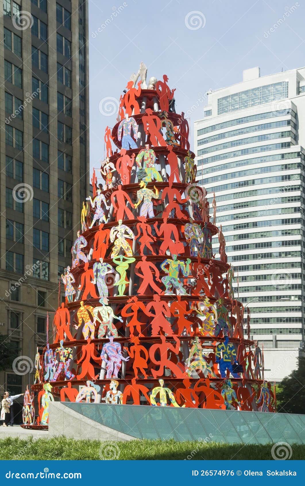 Singapore, Modern City Sculpture Editorial Photo Image of decoration