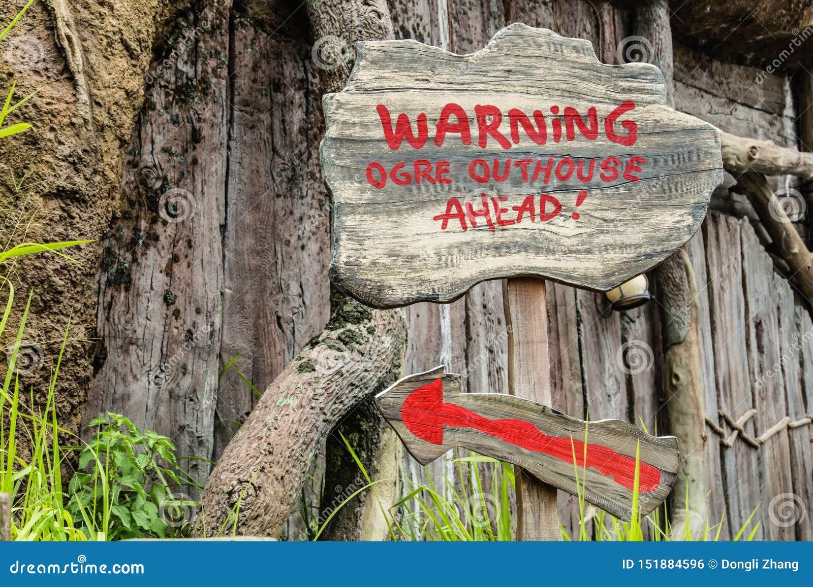 Singapore10 SEP 2017funny Notice Board in Universal Studio Theme Park