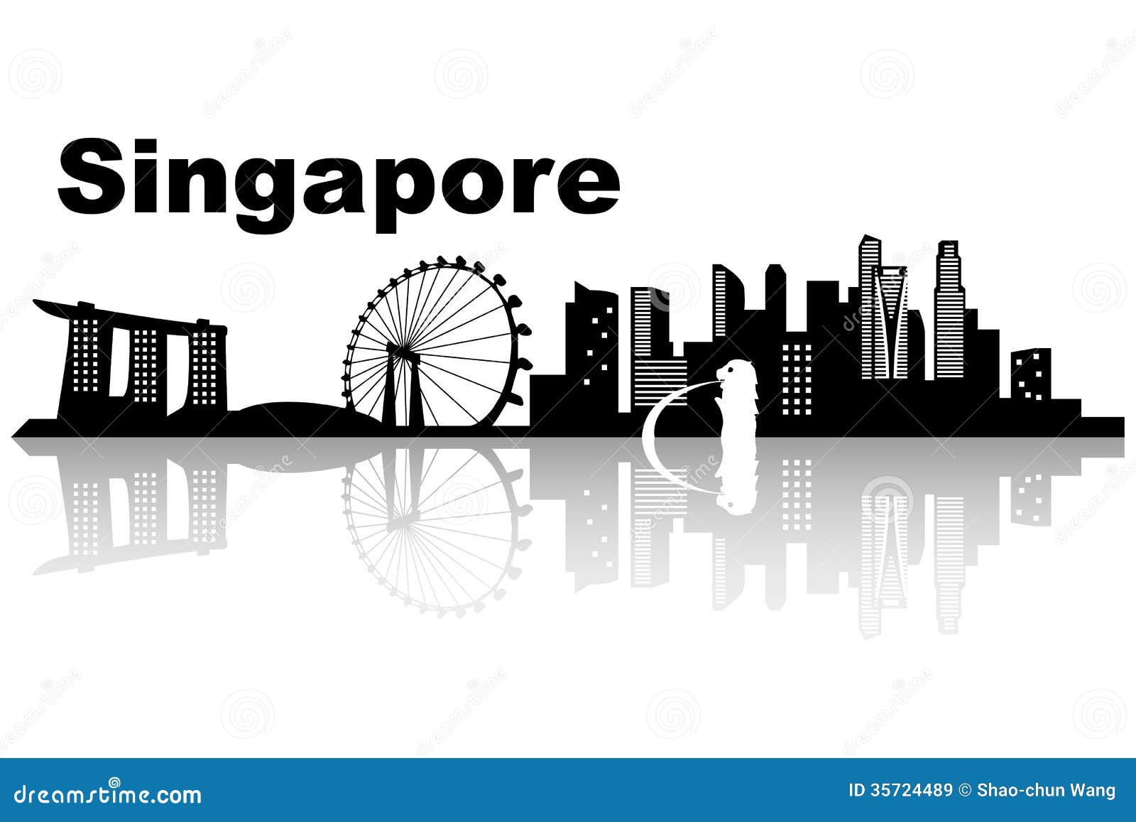 singapore skyline skyline