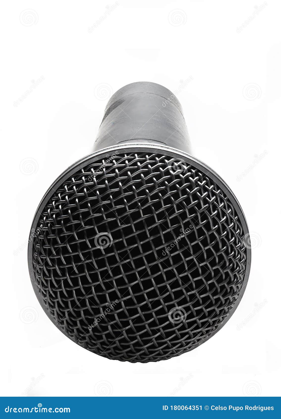 Singer Profissional Condenser Microphone Stock Image Image of speaker