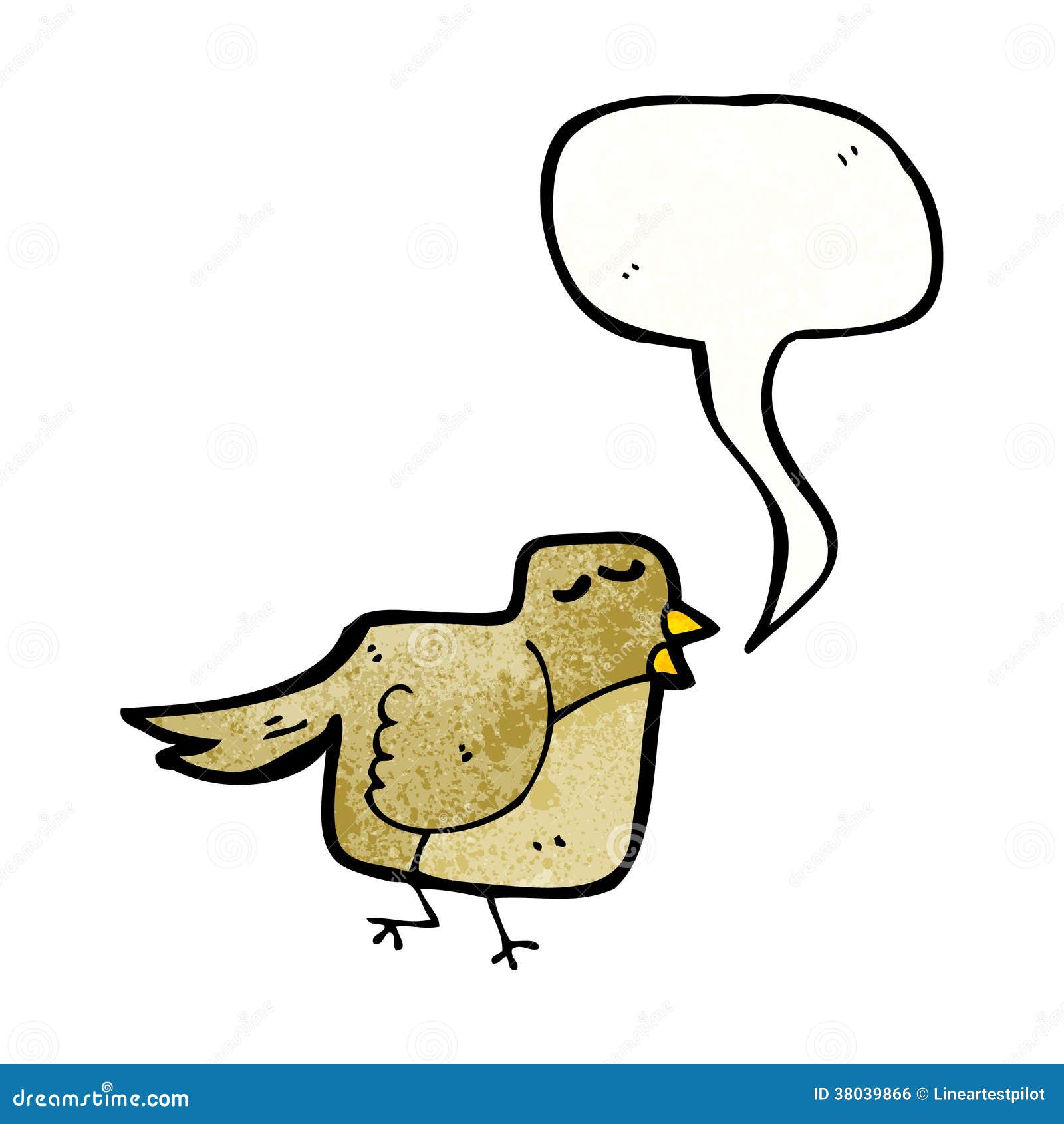 picture Cartoon Bird Singing Figaro dreamstime com