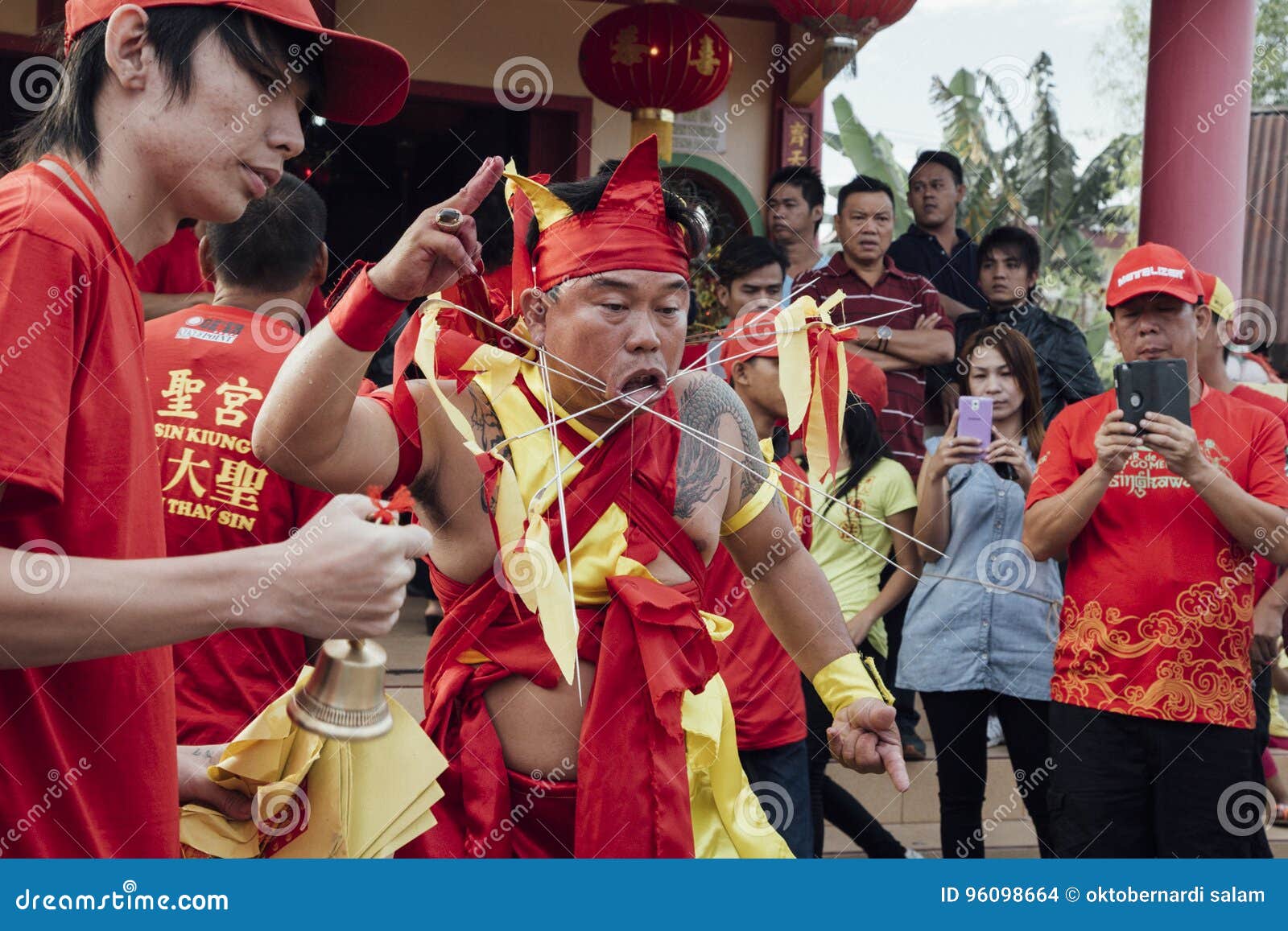 Singkawang Tatung Festival editorial stock image. Image of culture