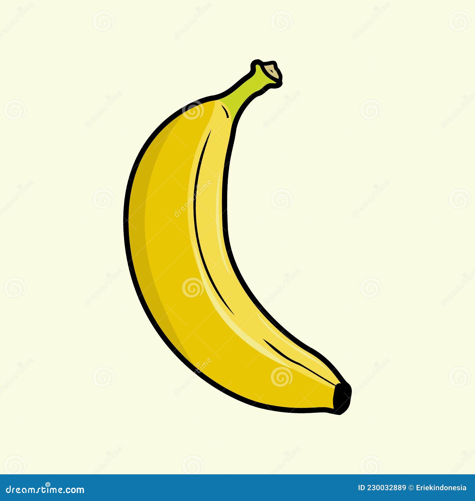 Single Banana Cartoon Illustration Isolated Stock Vector - Illustration of bananas, color: 230032889 Single Banana Cartoon Illustration Isolated Stock Vector - Illustration of bananas, color: 230032889