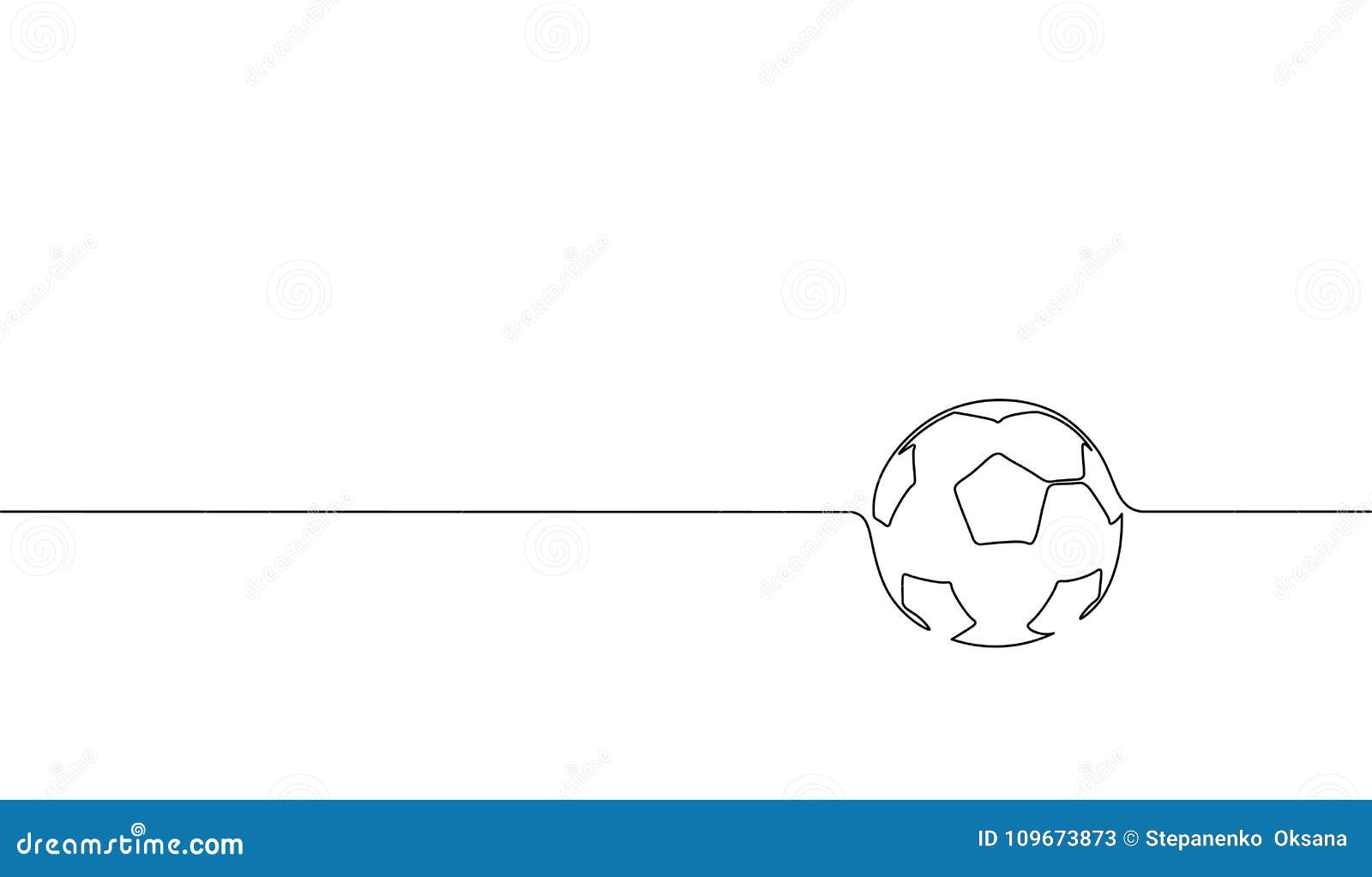 One line drawing football game player Vector sport theme minimalism hand  drawn sketch sport theme Stock Vector by ngupakarti 323194350