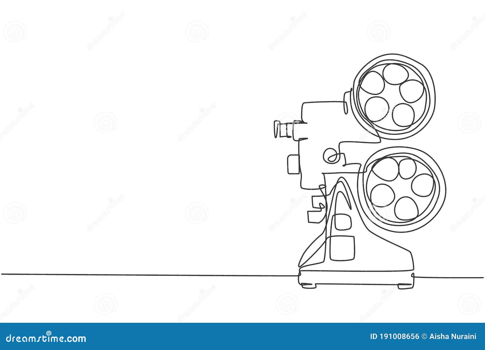 Single Continuous Line Drawing Of Retro Old Classic Video Player Vintage Analog Movie Projector Item Concept One Line Draw Design Stock Vector Illustration Of Antique Lines Single Continuous Line Drawing Of Retro Old Classic Video Player Vintage Analog Movie Projector Item Concept One Line Draw Design Stock Vector Illustration Of Antique Lines