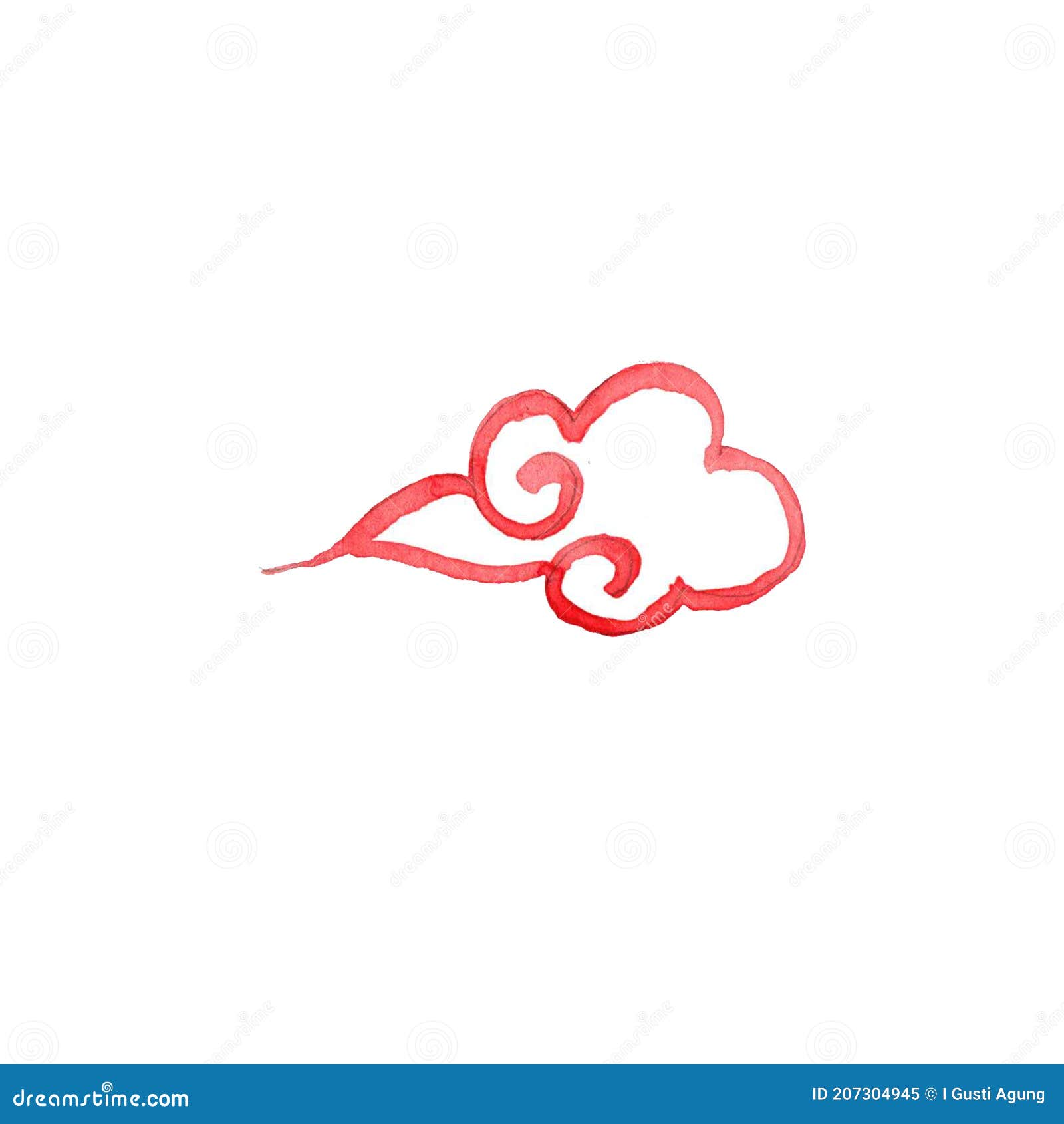 Red cloud illustration, Akatsuki, china cloud, heart, logo