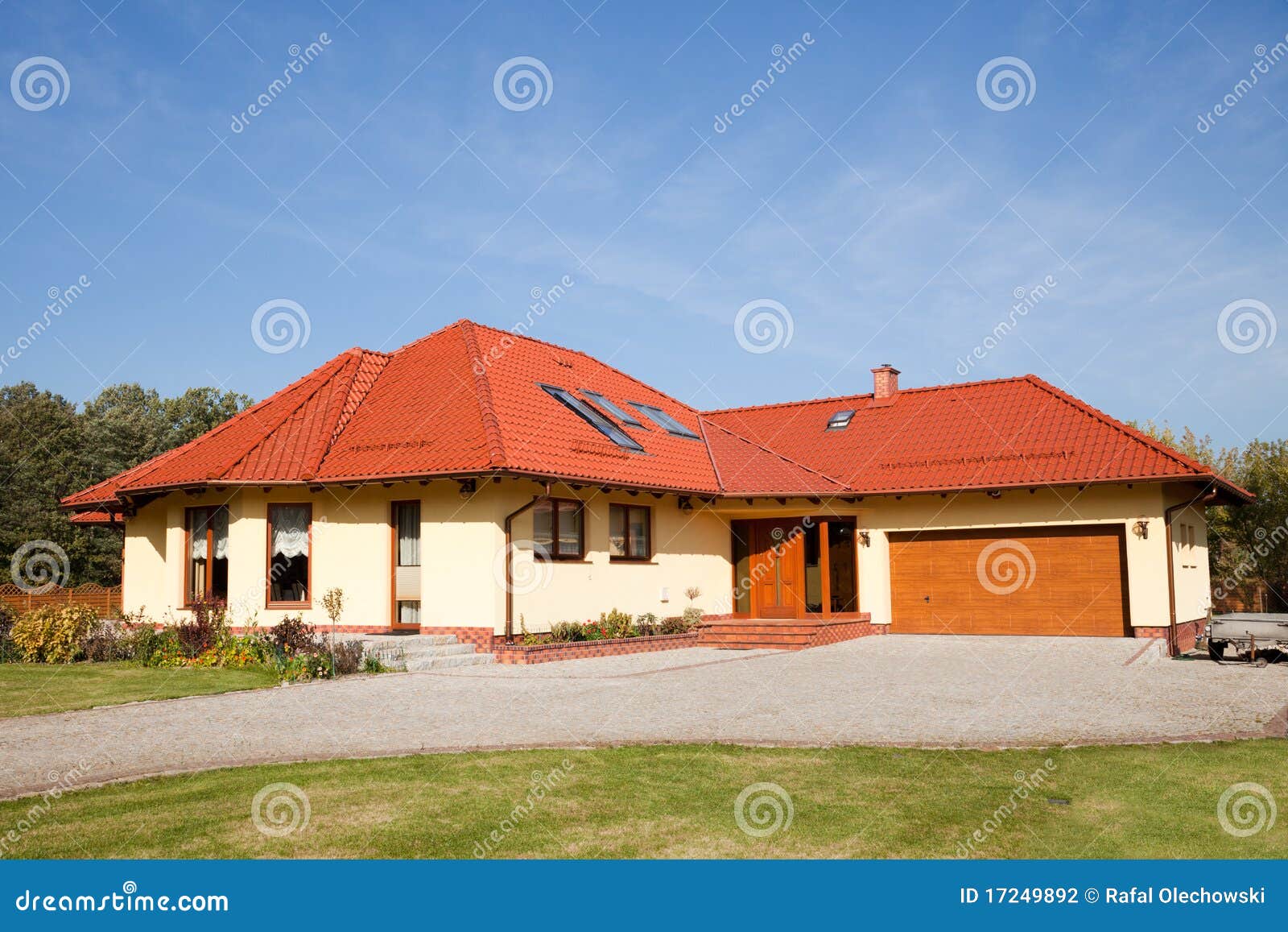 Single Family big House stock photo. Image of family 17249892