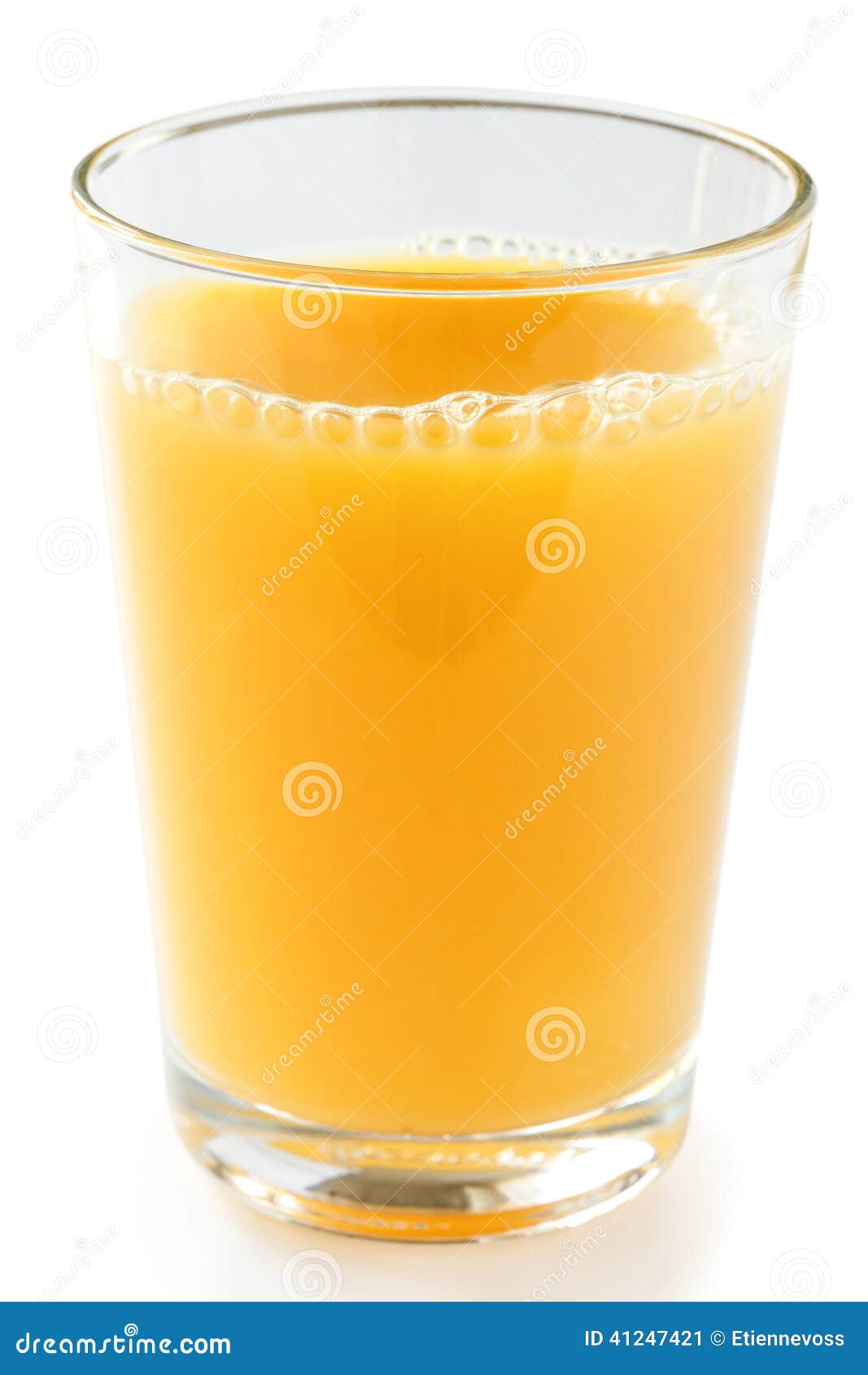 Single Glass of Orange Juice Stock Image Image of health, background