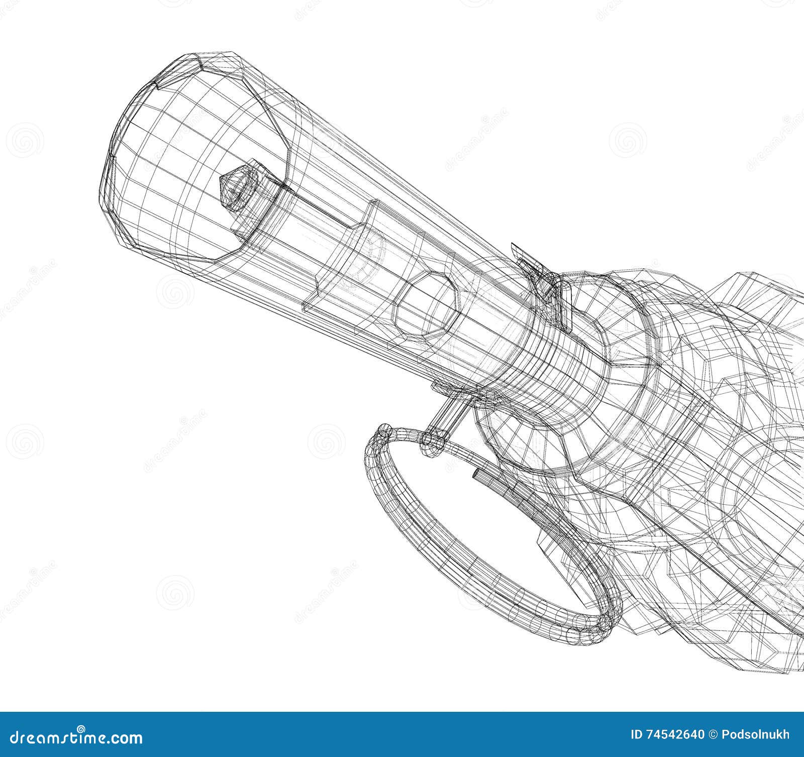 Single Grenade With Copy Space Stock Illustration - Illustration of