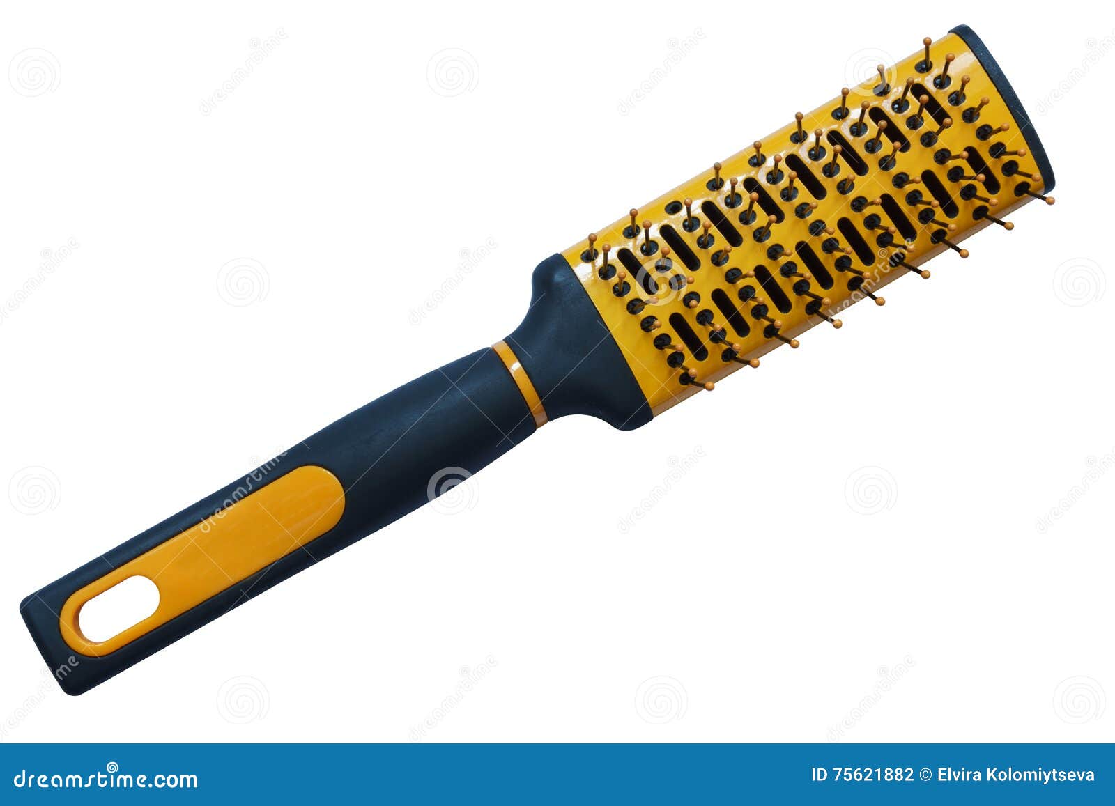 Single Hair Brush Isolated Stock Photo Image Of Makeup 75621882