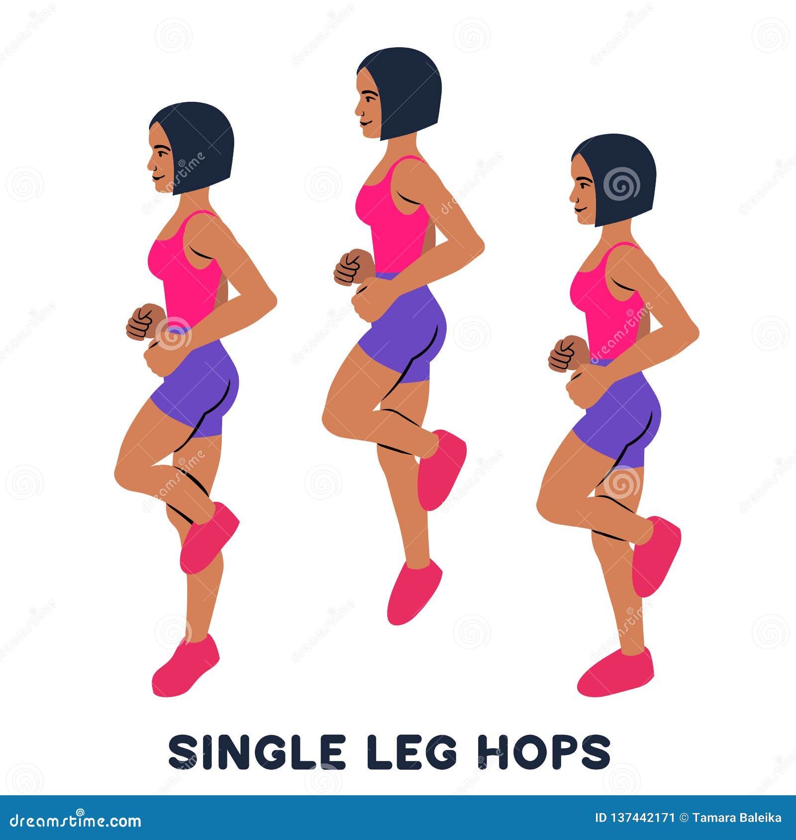 One foot hop exercise new arrivals