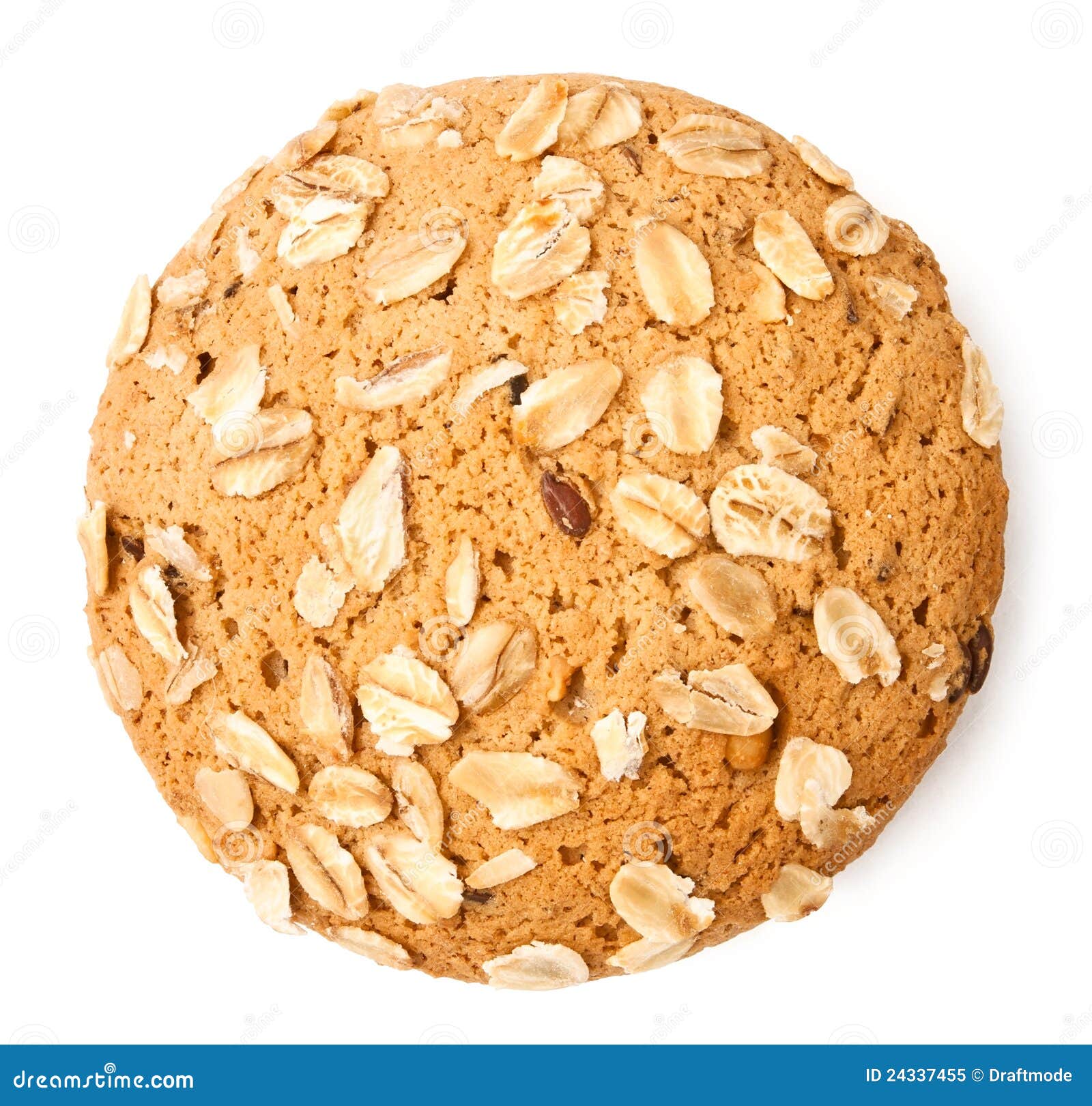 Single Oat Cookie Single Oat Cookie Stock Image Image Of Shadow Sweet