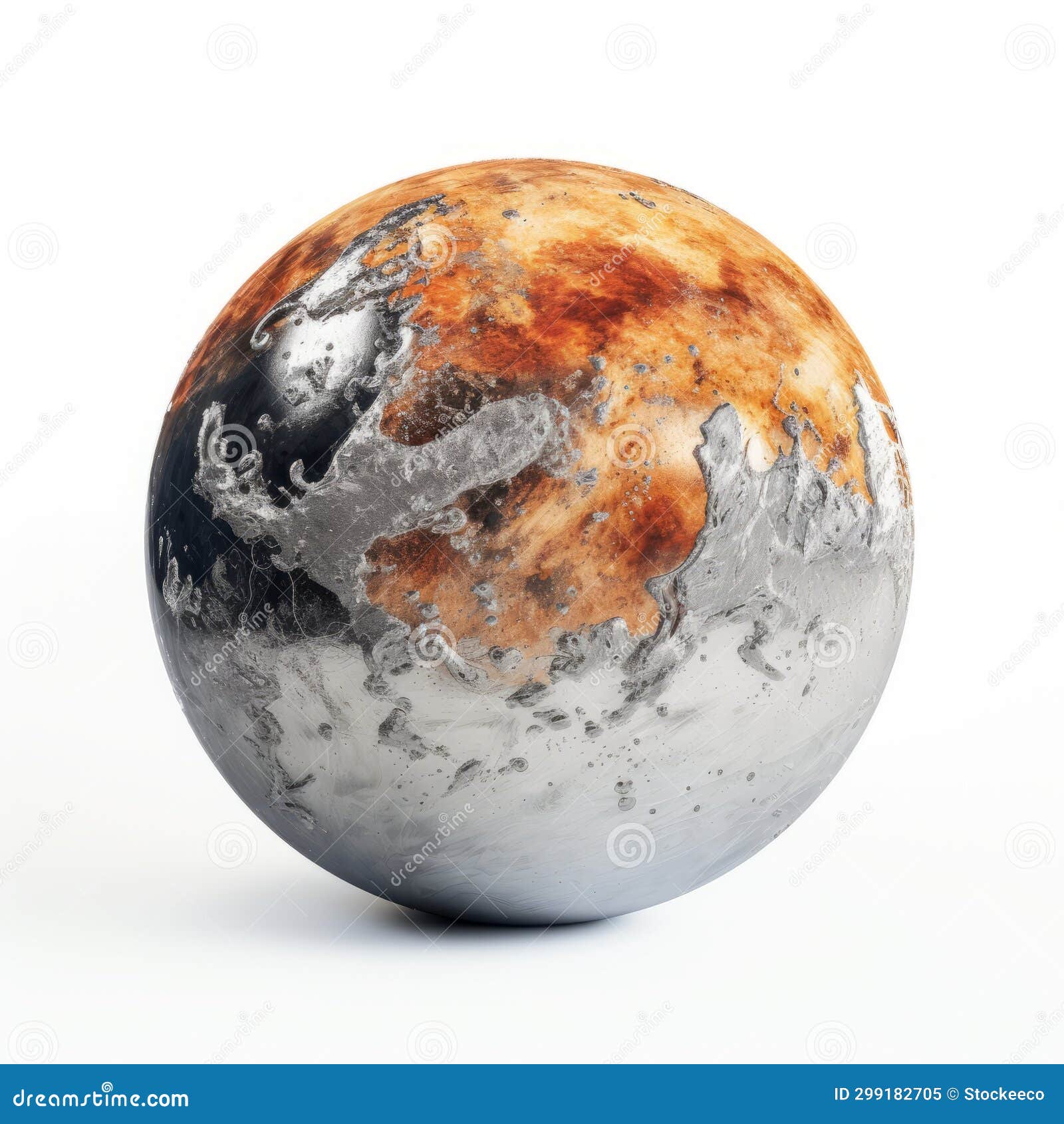 planeta russe: a surrealistic ceramic sculpture of planet earth