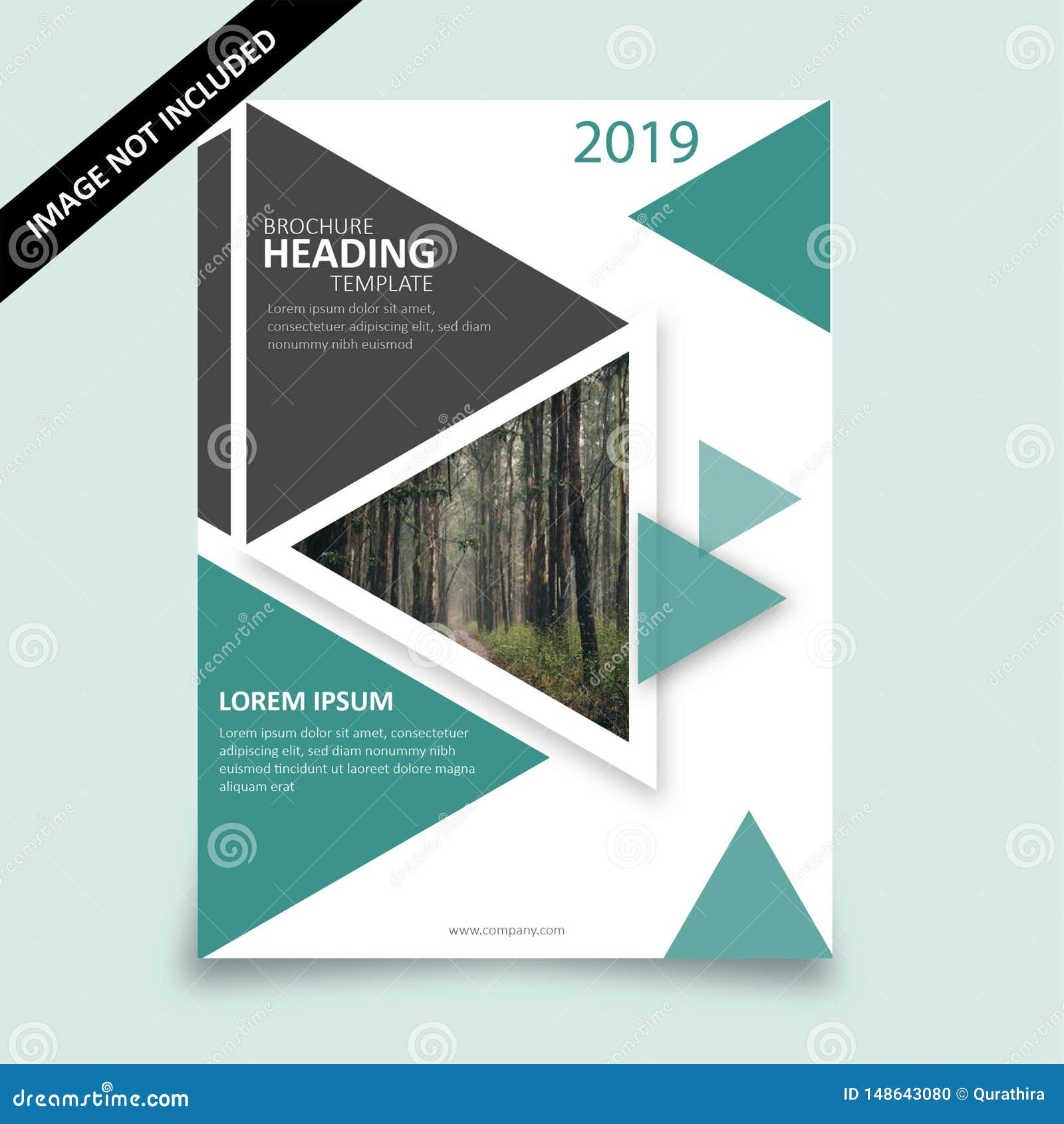 Classic Business Single Brochure Design Template Stock Illustration Classic Business Single Brochure Design Template Stock Illustration