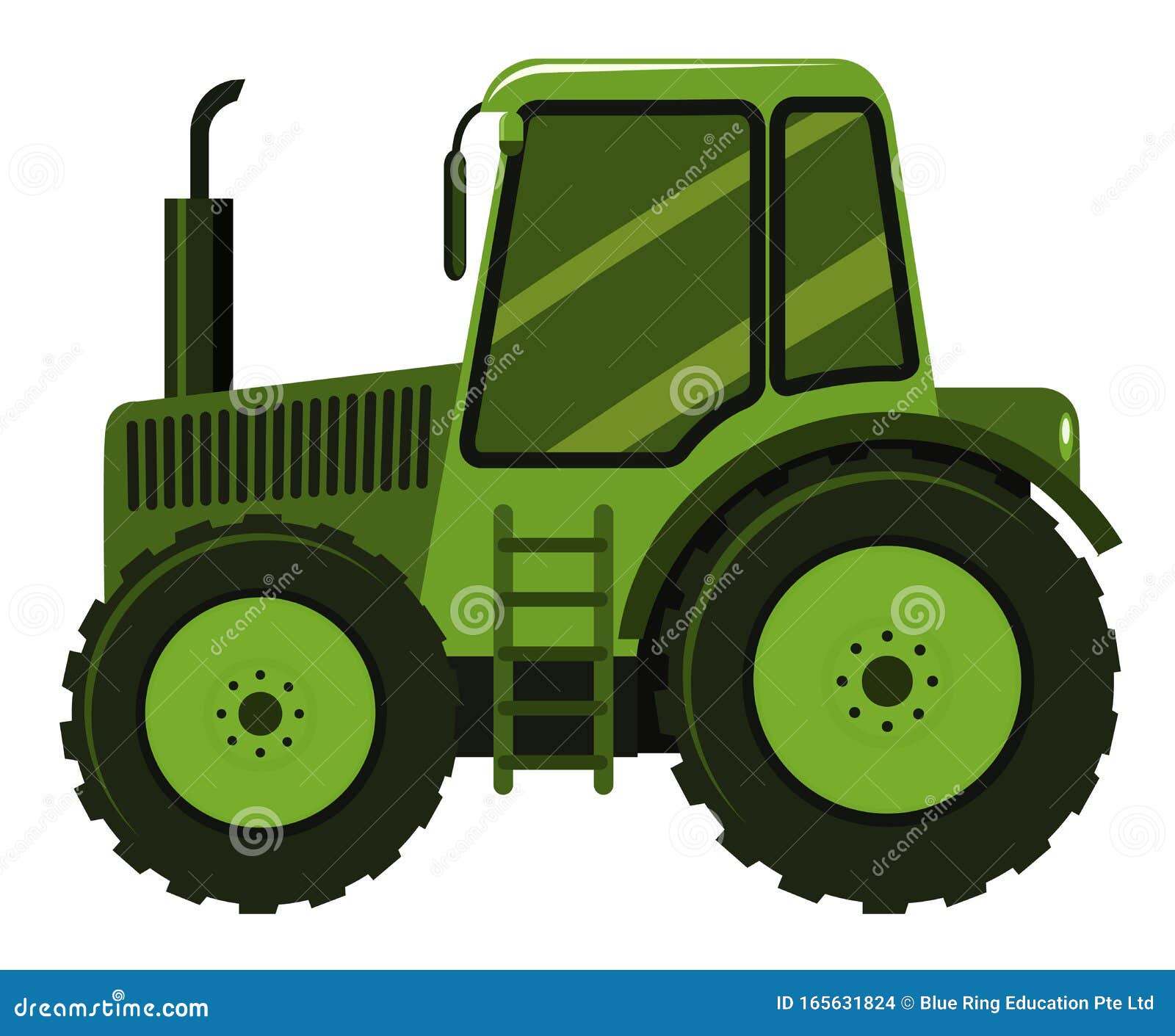 A Picture Of Green Hoppang Showing Afraid Look Face Cartoon Vector