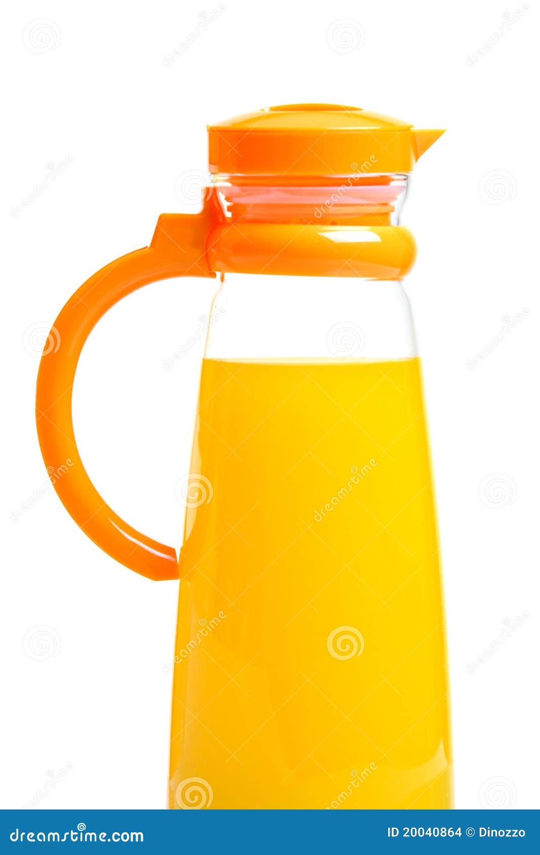 Single Pitcher Full of Orange Juice Stock Photo Image of cocktail