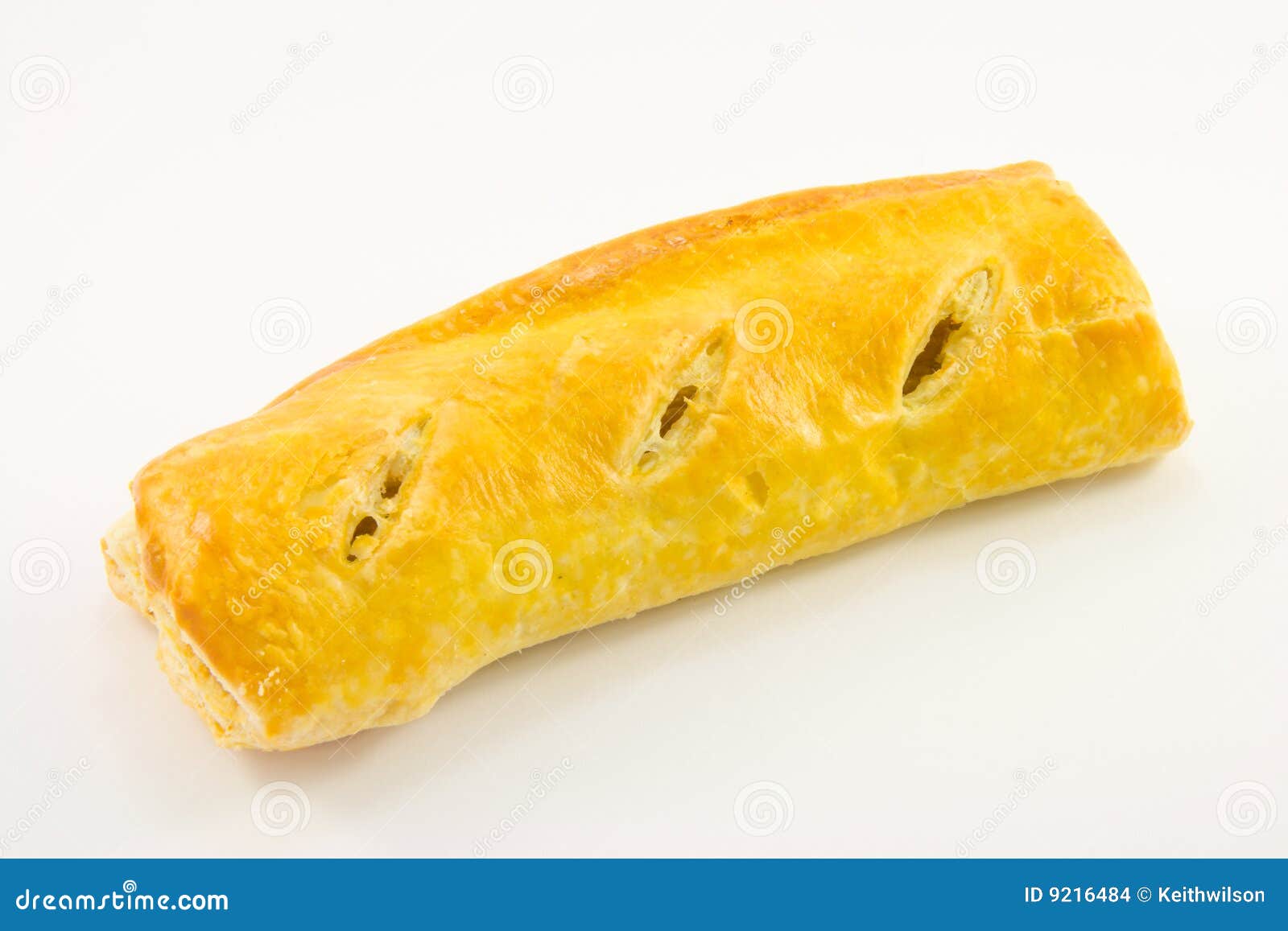 Single Sausage Roll stock photo. Image of culture, delicious - 9216484