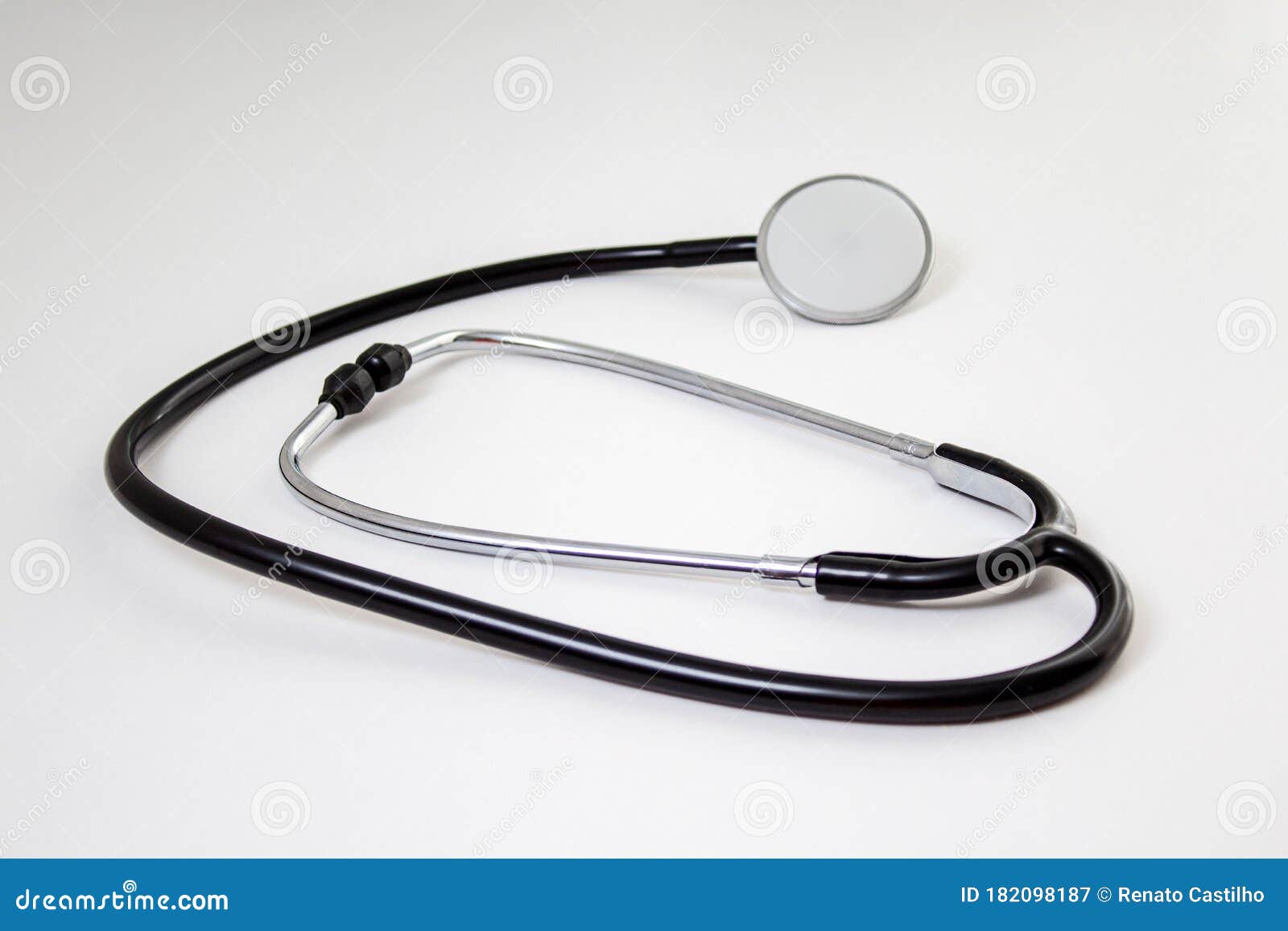 Stethoscope Isolated on White Background Stock Image Image of listen