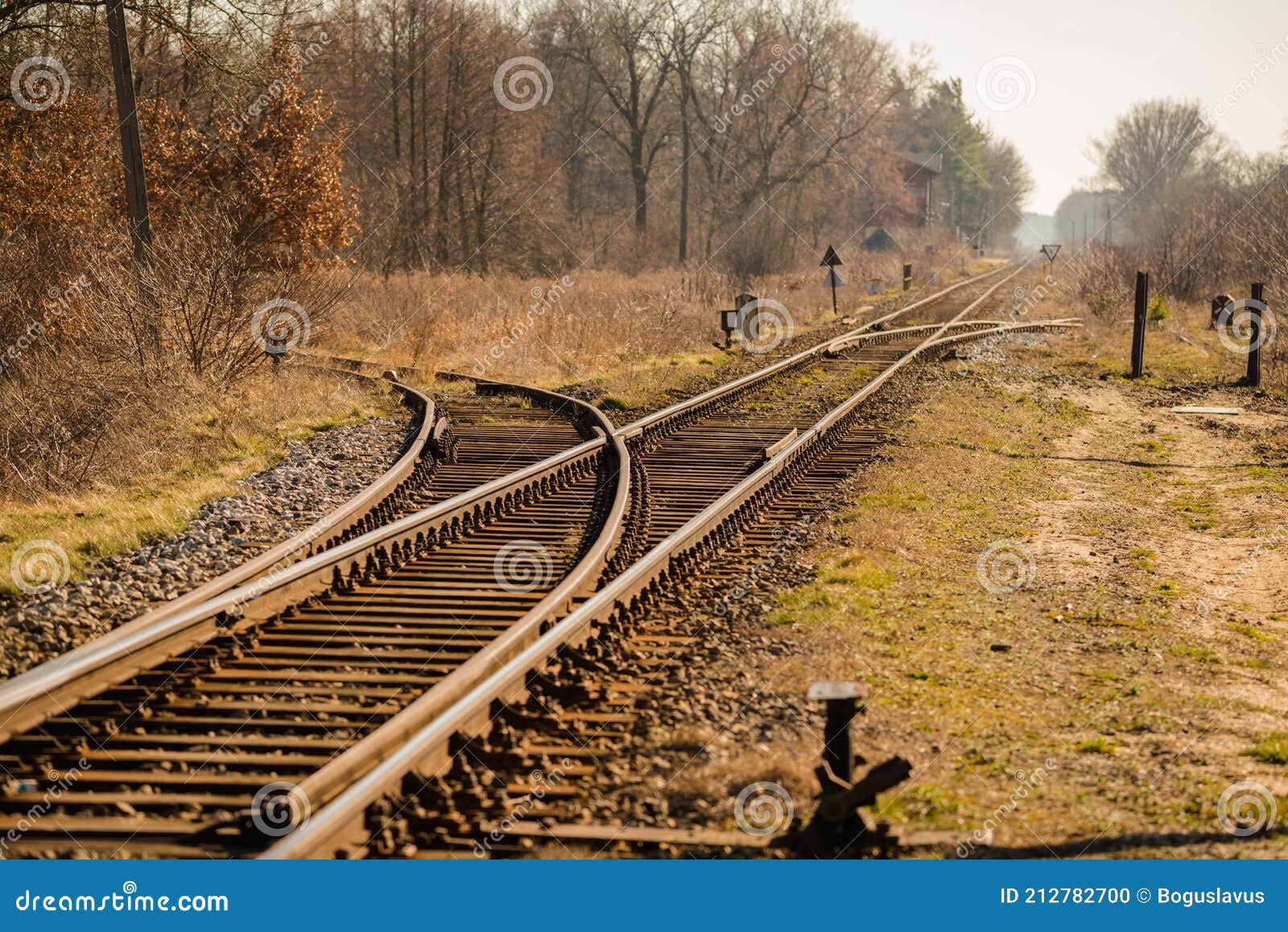 rails and close-up train rail, gleise, in germany Stock Photo - Alamy