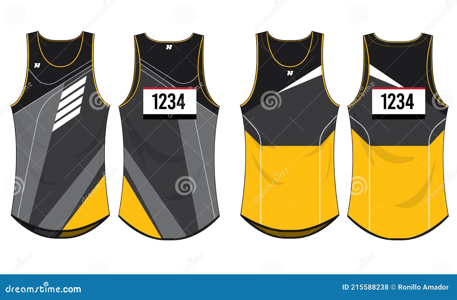 Running Sports And Large Groups Silhouettes Vector Illustration ...