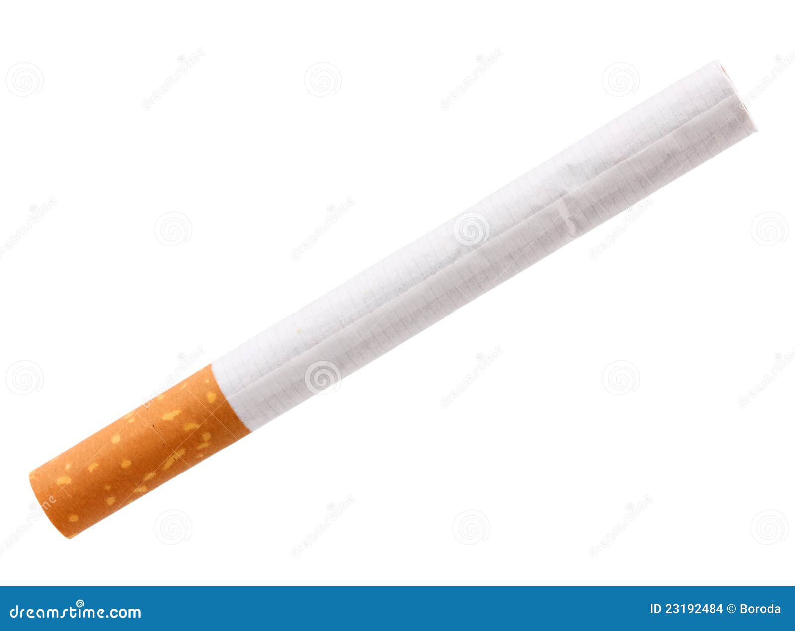 Singola Sigaretta Con Il Filtro Fotografia Stock Immagine Di Immondizia Fine 23192484