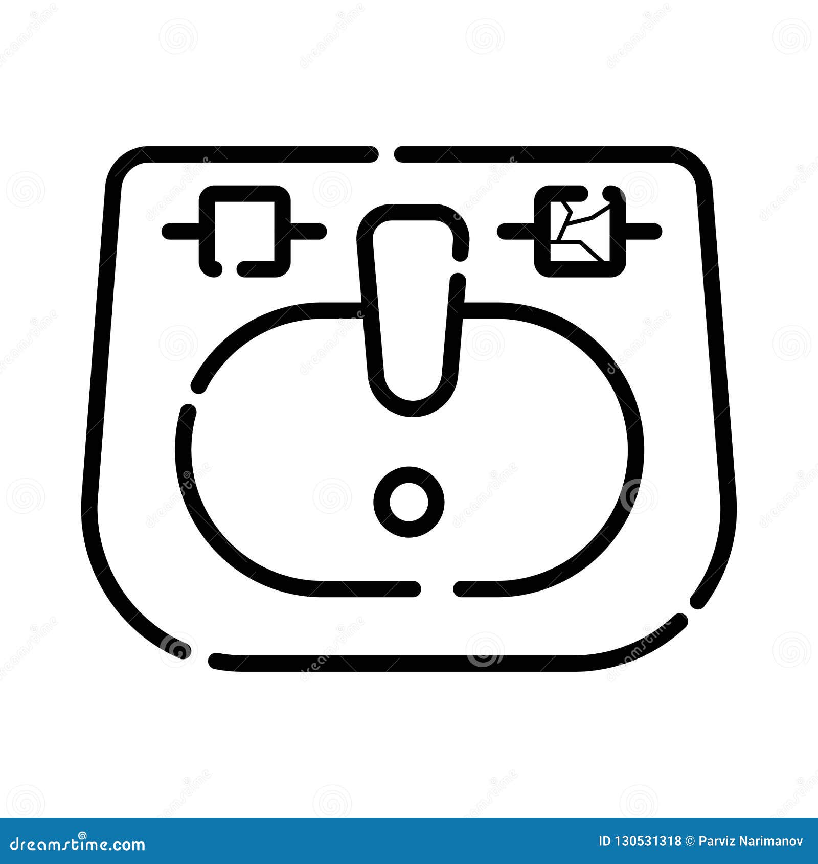 Sink vector icon stock illustration. Illustration of basin 130531318