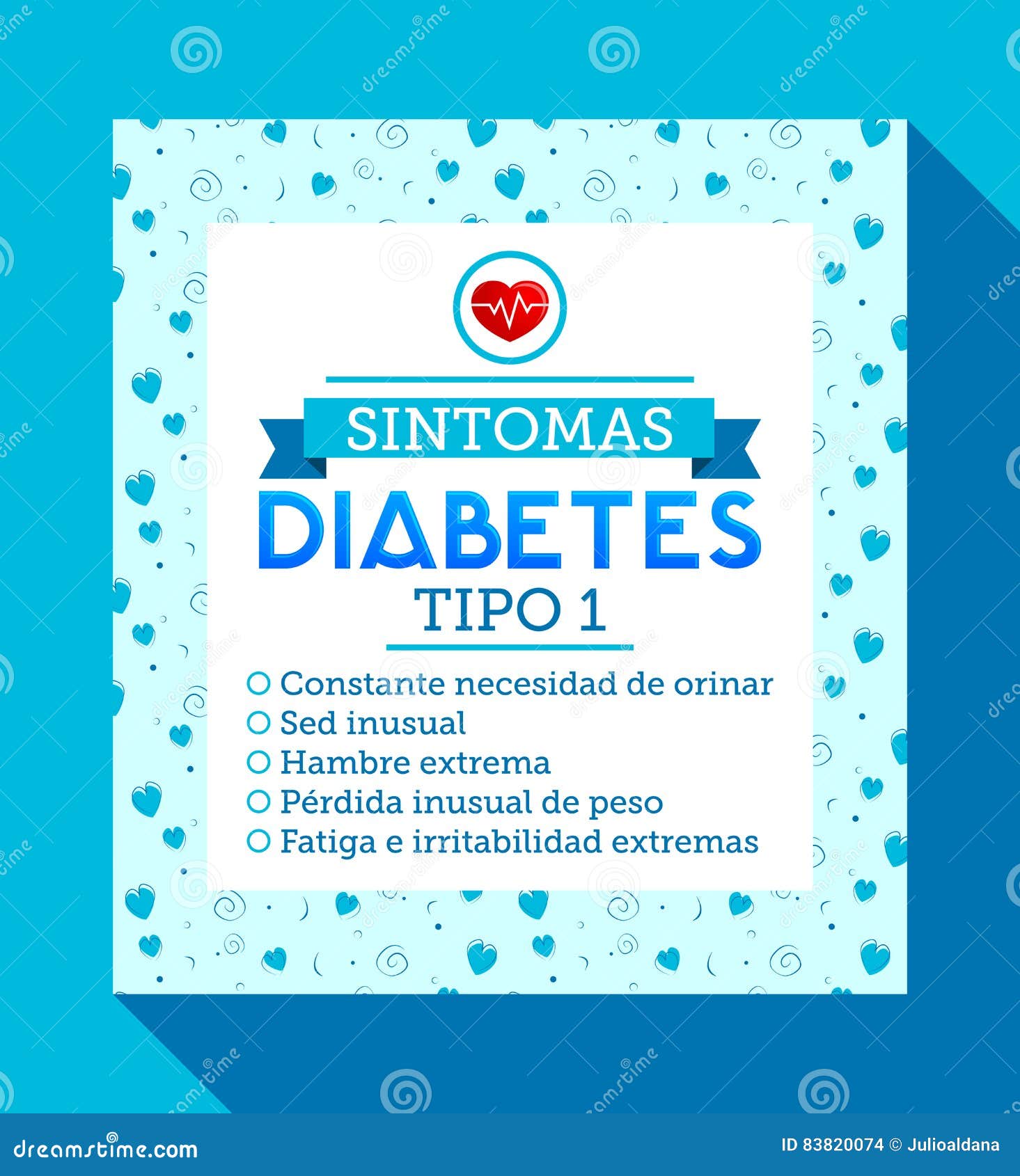 sintomas diabetes tipo 1, spanish translation: symptoms of type 1 diabetes