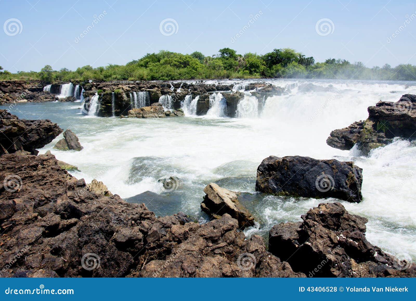sioma falls, zambia