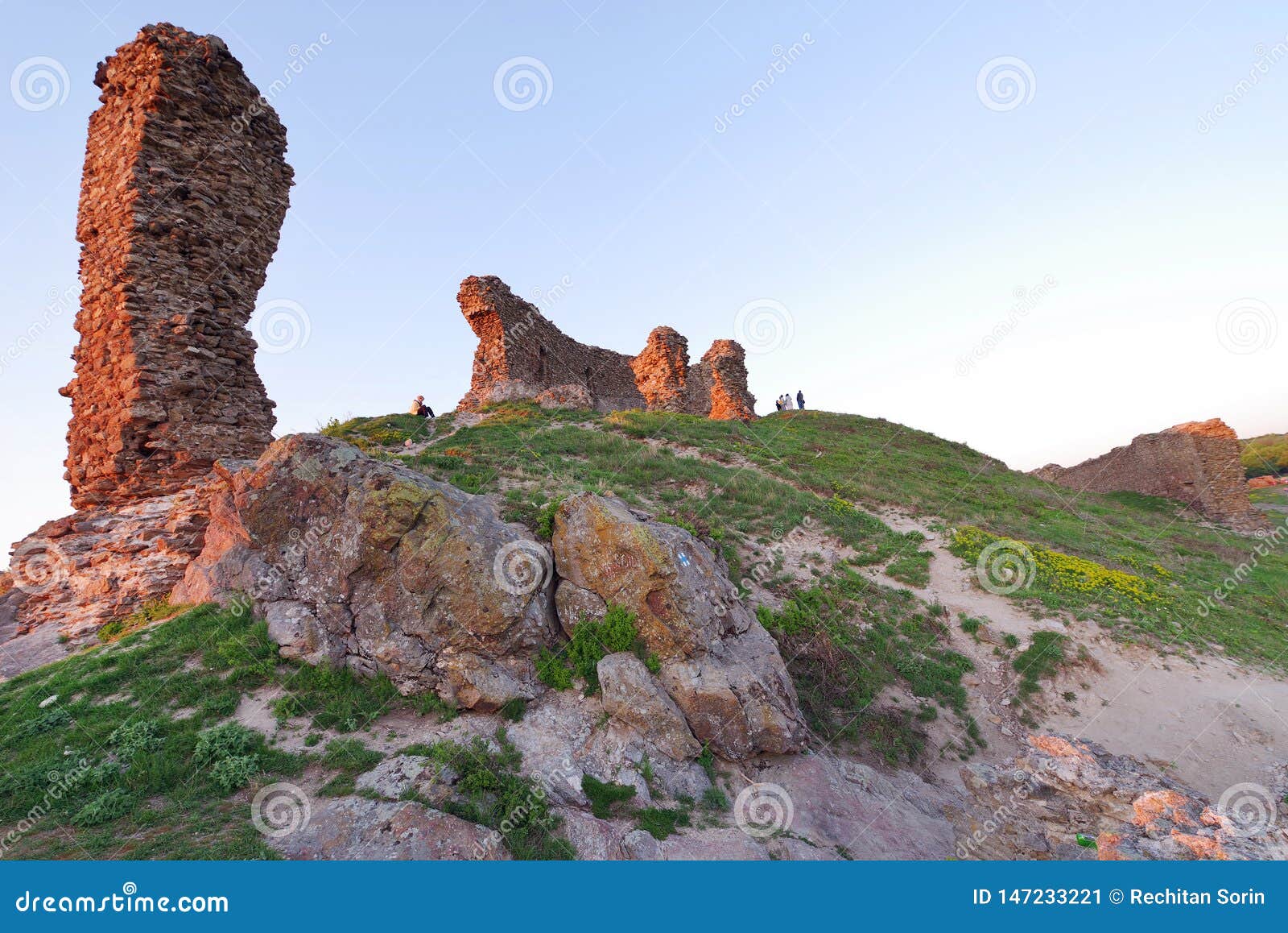 siria medieval fortress in arad county