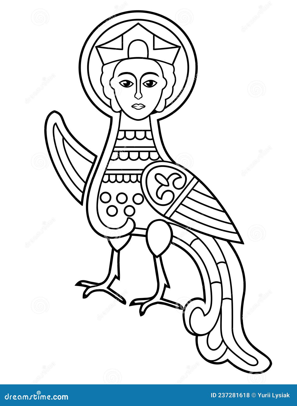 Siren Head 1 Coloring Page - Free Printable Coloring Pages for Kids