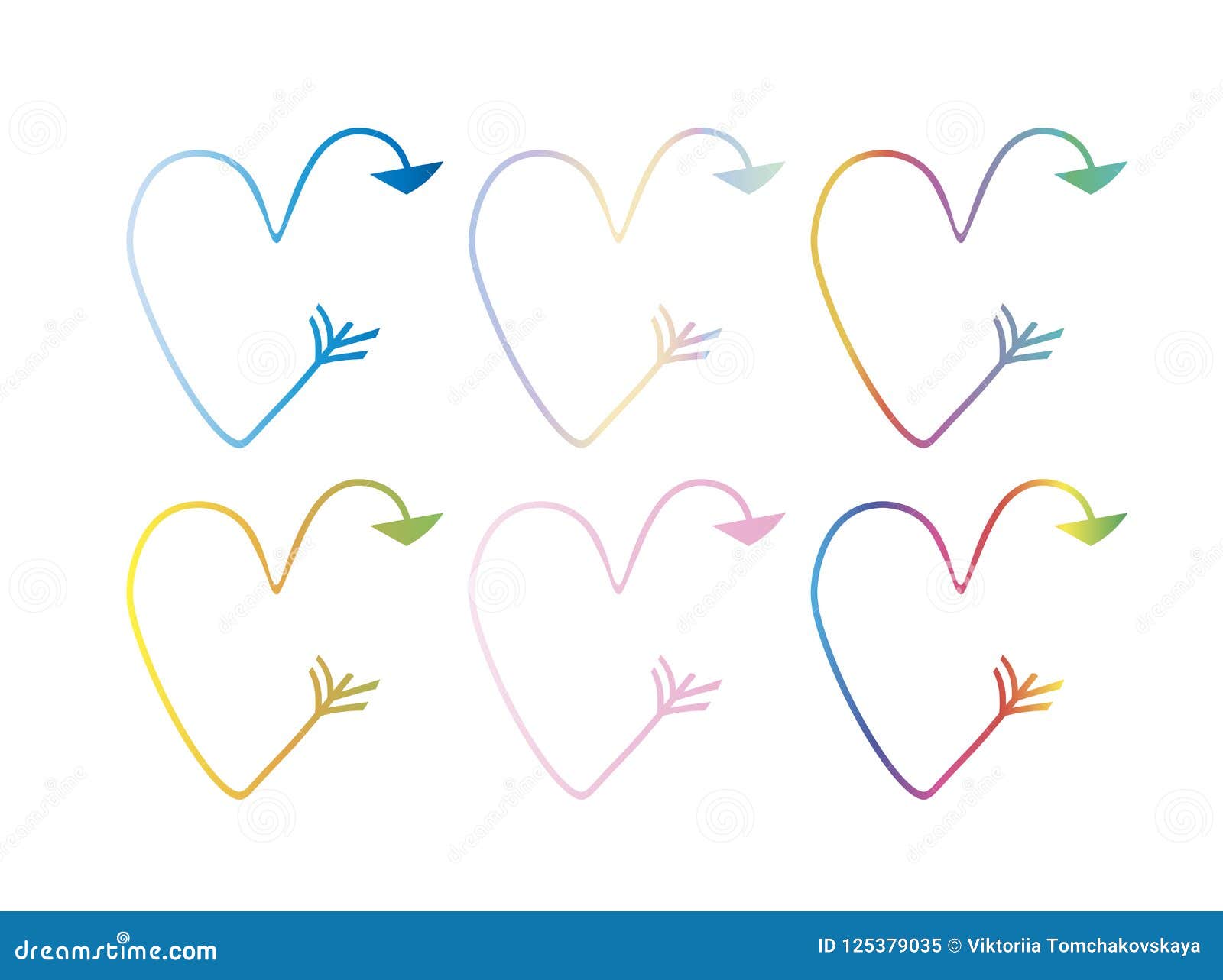 Sistema De Corazones Del Vector Bajo La Forma De Flechas Indicador, Símbolo Dibujos De La Pendiente, Coloridos Stock de ilustración - Ilustración de mano, gradiente: 125379035 Sistema De Corazones Del Vector Bajo La Forma De Flechas Indicador, Símbolo Dibujos De La Pendiente, Coloridos Stock de ilustración - Ilustración de mano, gradiente: 125379035