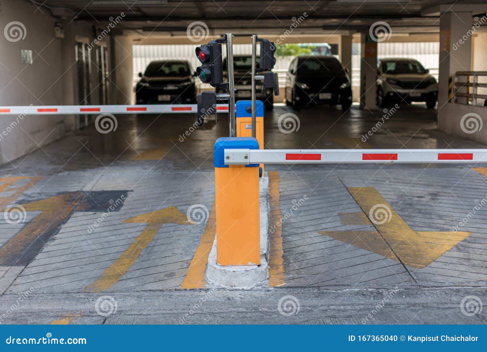 Barrera automática para parking y control de acceso
