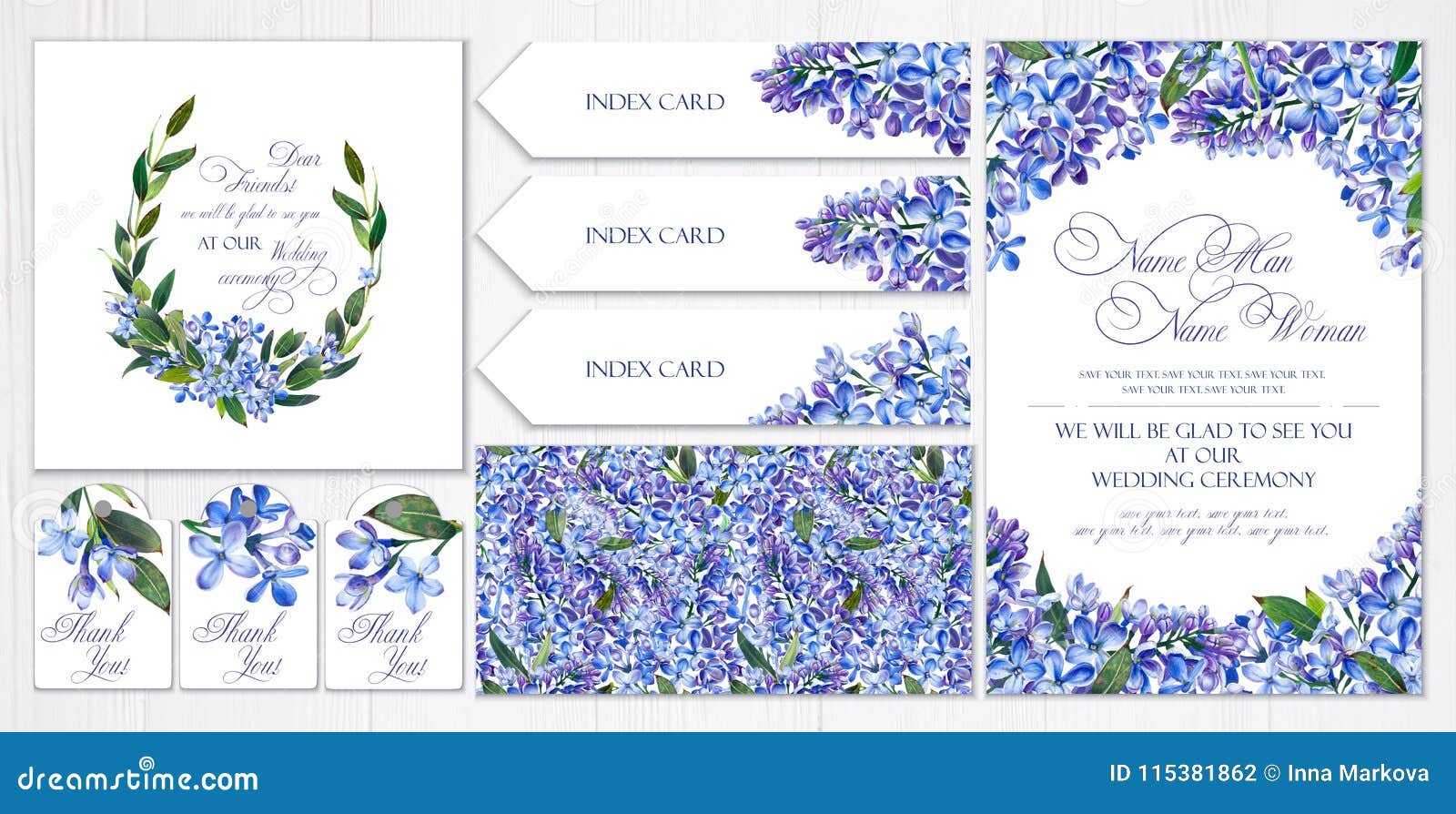 Sistema De Las Plantillas Para Los Saludos O Las Invitaciones a La Boda Flores, Lila Y Ramitas Azules Con Las Hojas Stock de ilustración - Ilustración de diferente, planta: 115381862 Sistema De Las Plantillas Para Los Saludos O Las Invitaciones a La Boda Flores, Lila Y Ramitas Azules Con Las Hojas Stock de ilustración - Ilustración de diferente, planta: 115381862