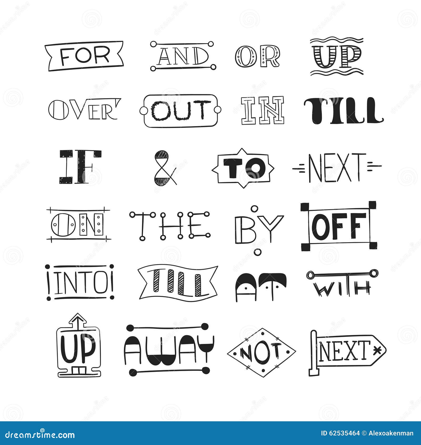 Sistema De Pretextos Y De Signos "&" Escritos Mano De Los
