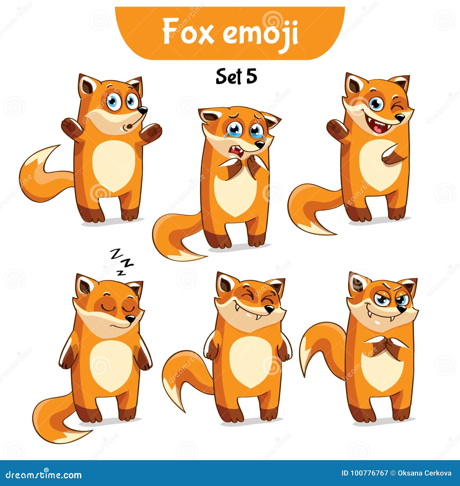 Setting fox. ЭМОДЖИ лиса. Эмодзи лисы. Fox Set cartoon.