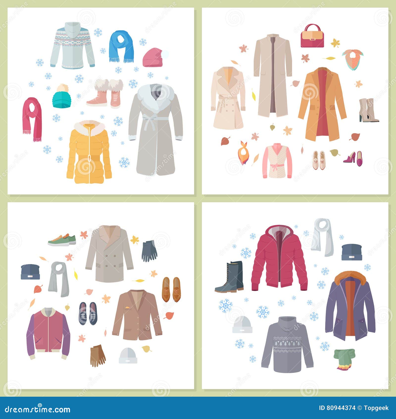 Sistema Para Hombre Y Para Mujer De La Prendas De Vestir Exteriores De Ropa Accesoria Ilustración del Vector - Ilustración de piel, costura: 80944374 Sistema Para Hombre Y Para Mujer De La Prendas De Vestir Exteriores De Ropa Accesoria Ilustración del Vector - Ilustración de piel, costura: 80944374