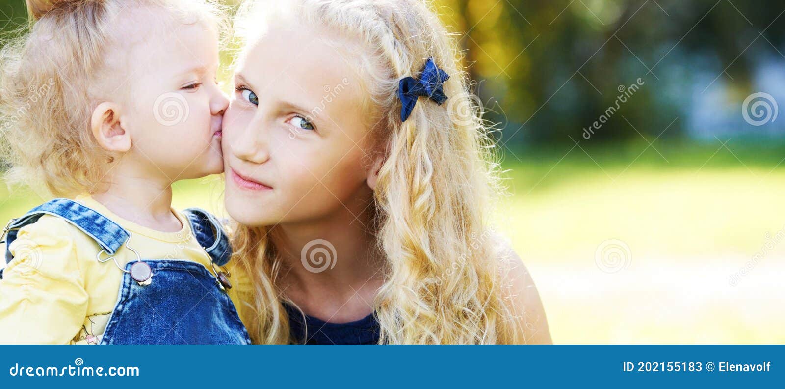 Cute Sisters Teen Baby Girl Playing Park Stock Photos - Free ...