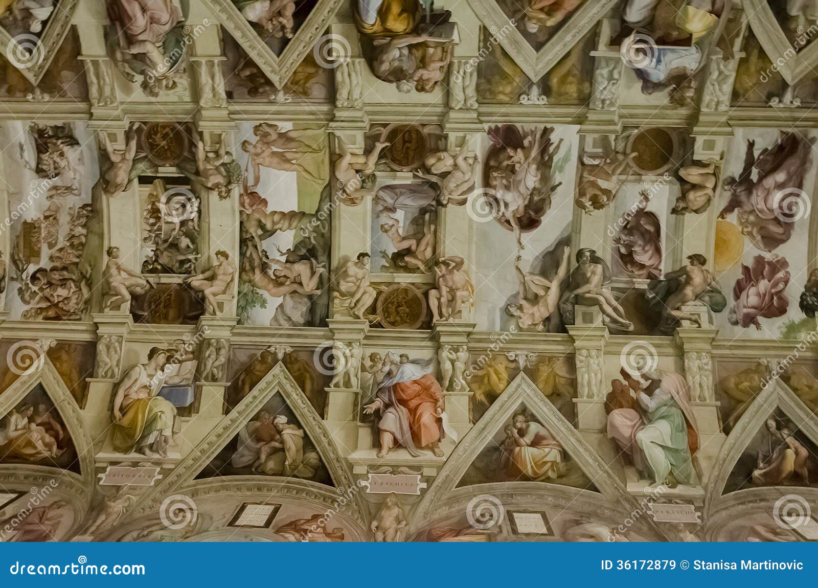 Sistine Chapel In Vatican Editorial Stock Image Image Of