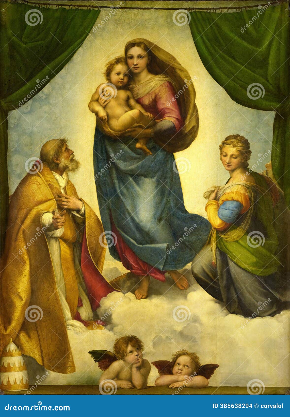 Sistine Madonna Raphael Stock Photos - Free \u0026 Royalty-Free Stock Photos  from Dreamstime, image size:1178x1690